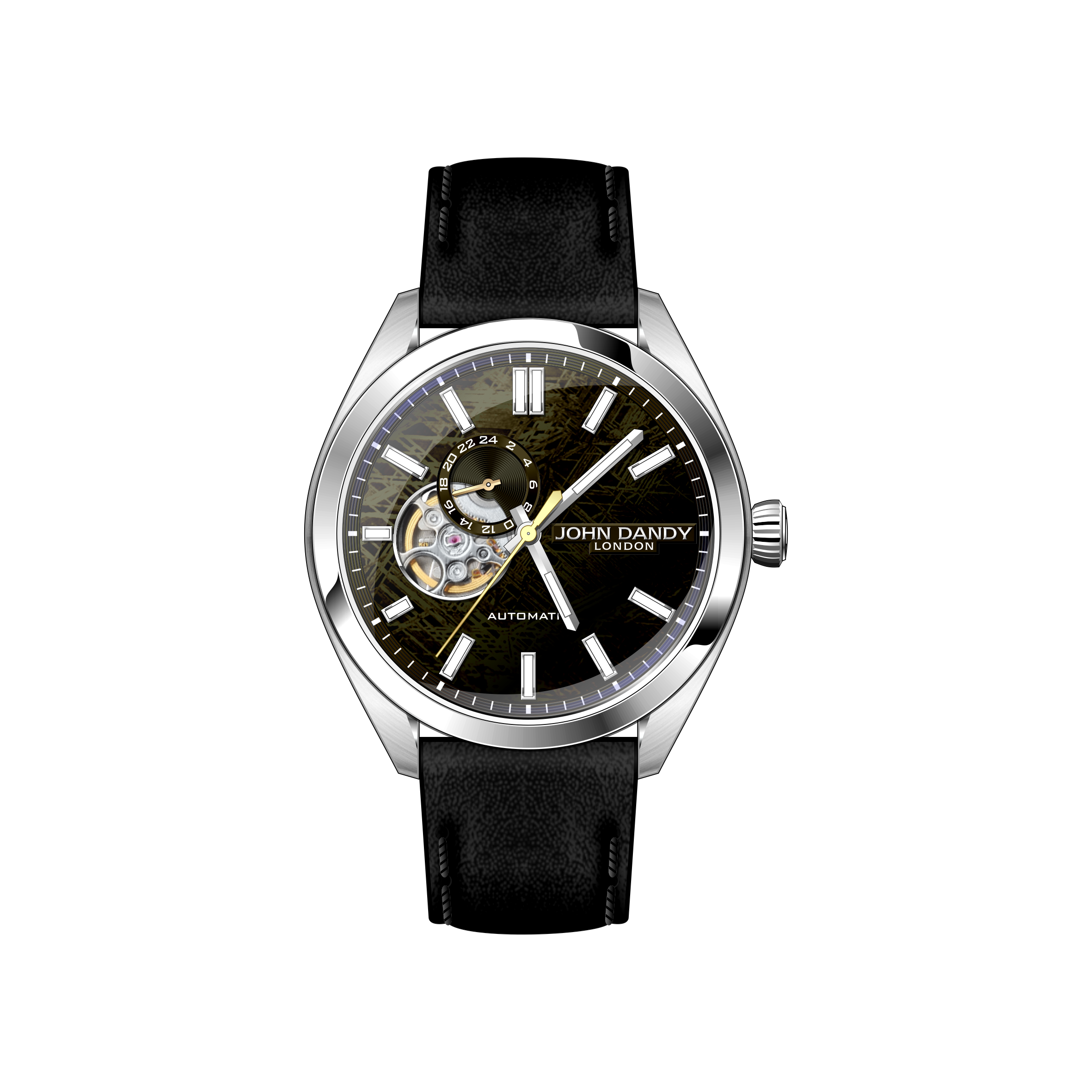 John Dandy JD5320 orologio pelle blu