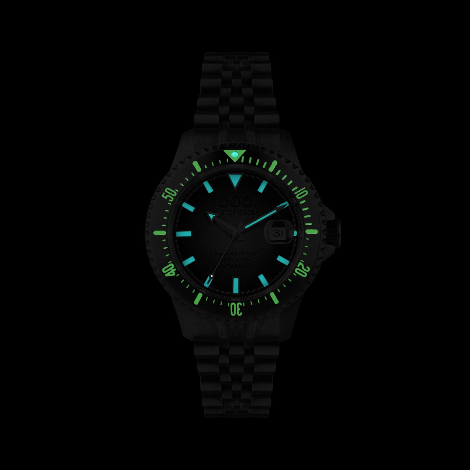 Out Of Order Automatico 9K Yellow orologio giallo