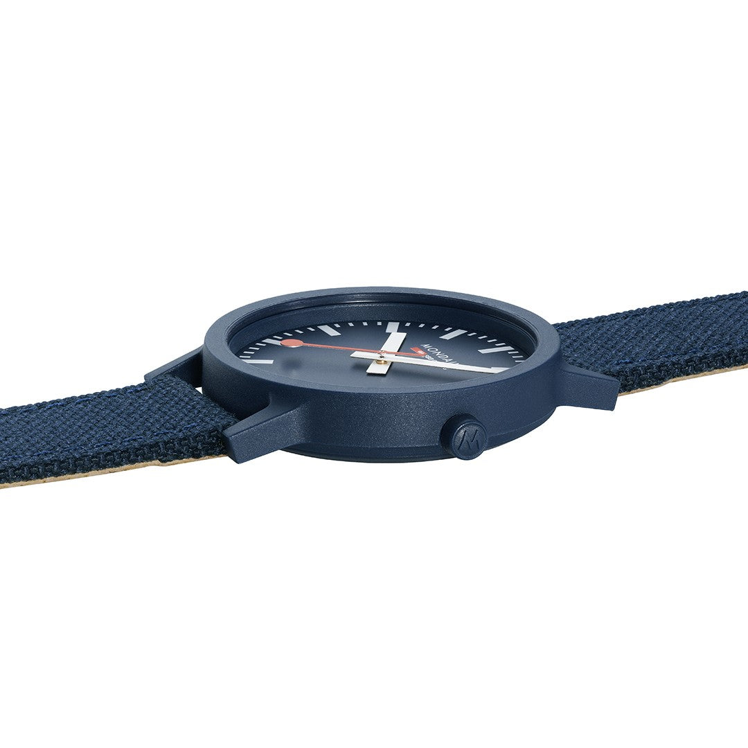Mondaine Essence Blu 41mm orologio quarzo