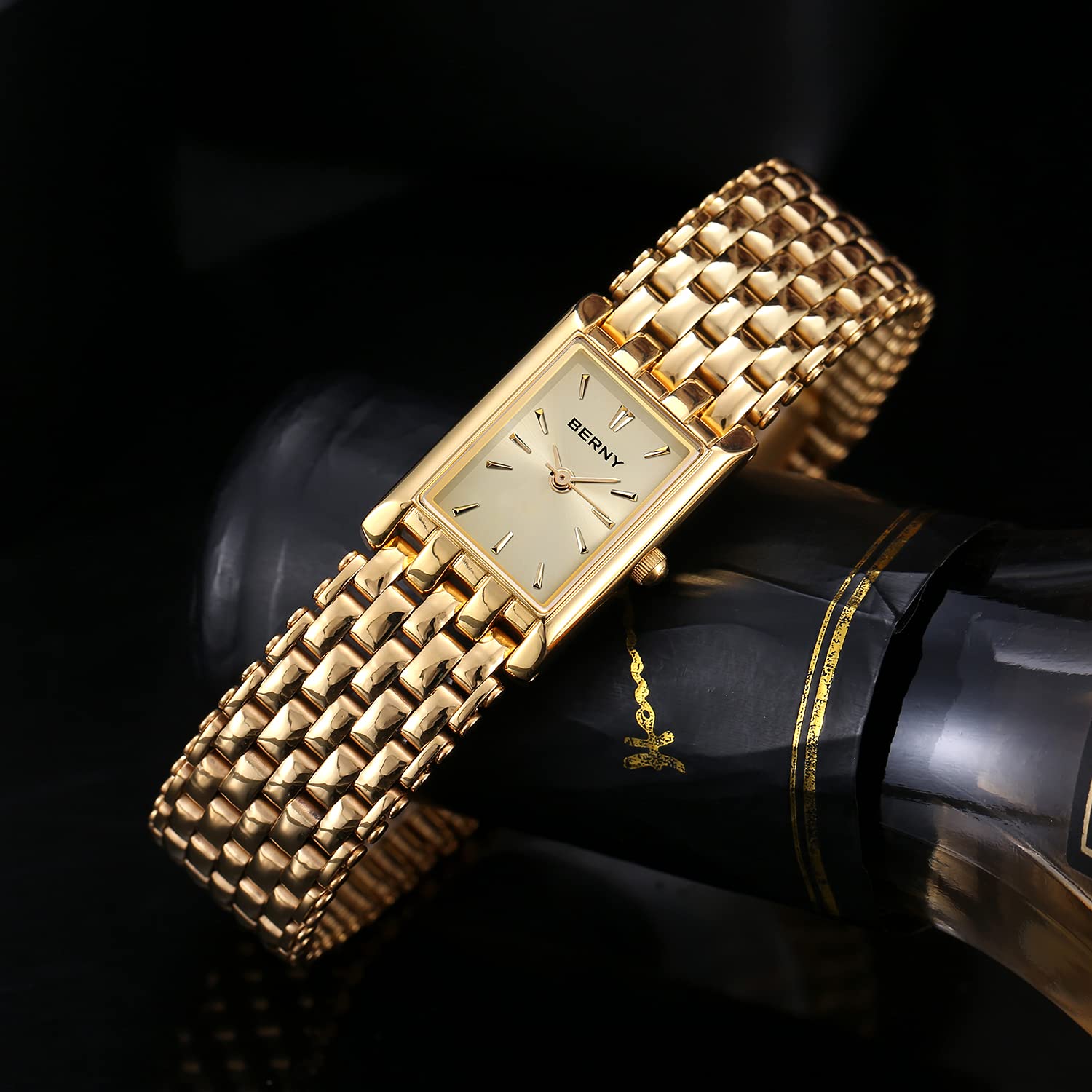 Berny Gold Collection orologio donna oro quarzo giallo