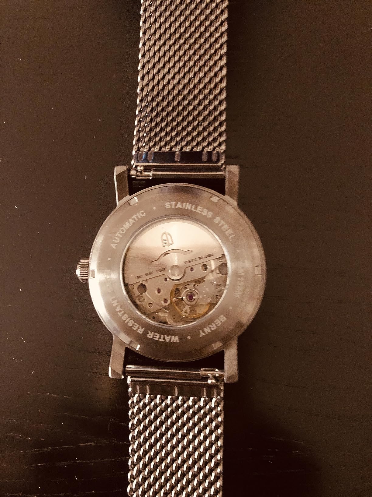 Berny Classic orologio automatico tutto bianco luminoso