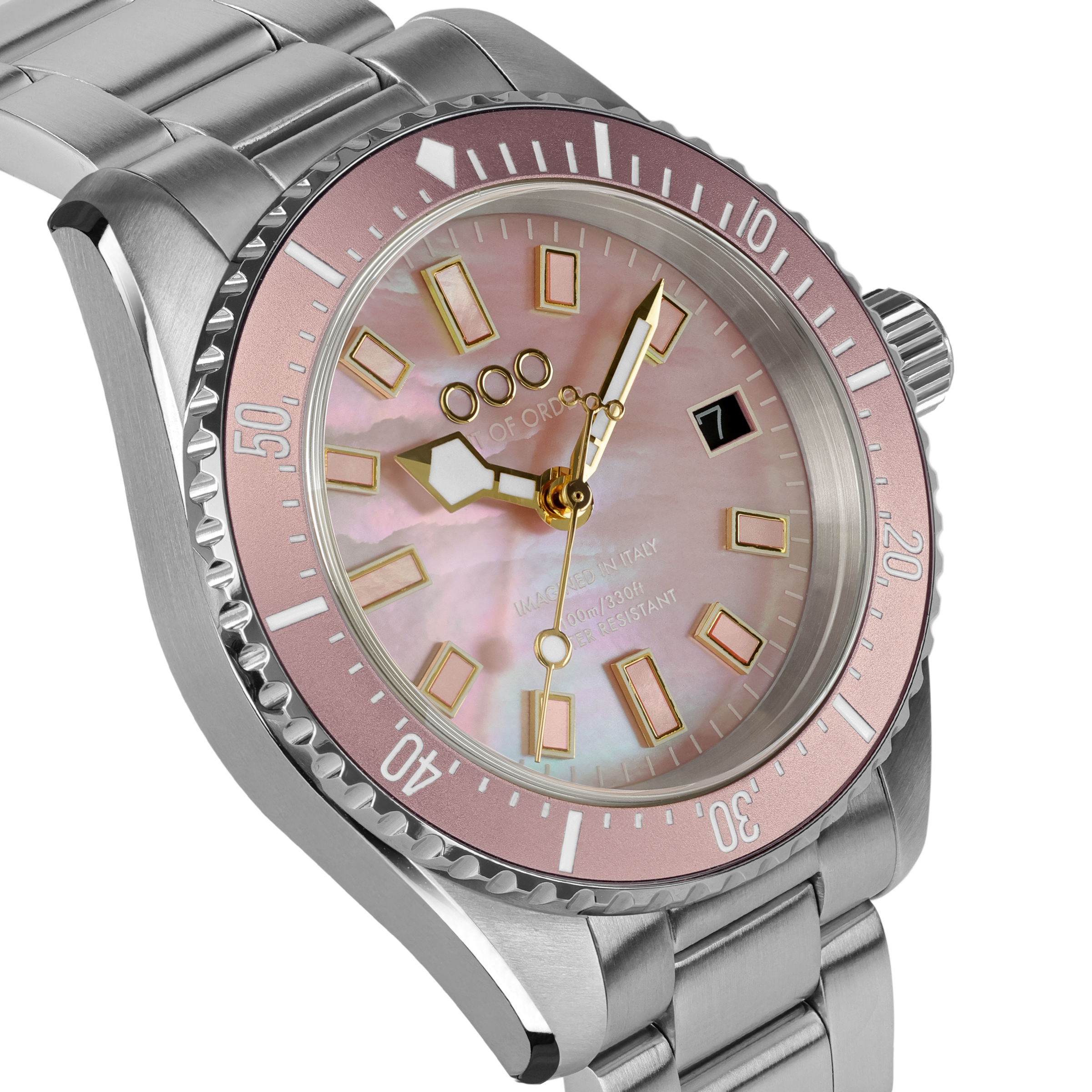Out Of Order Casanova Mop Pink orologio madreperla rosa