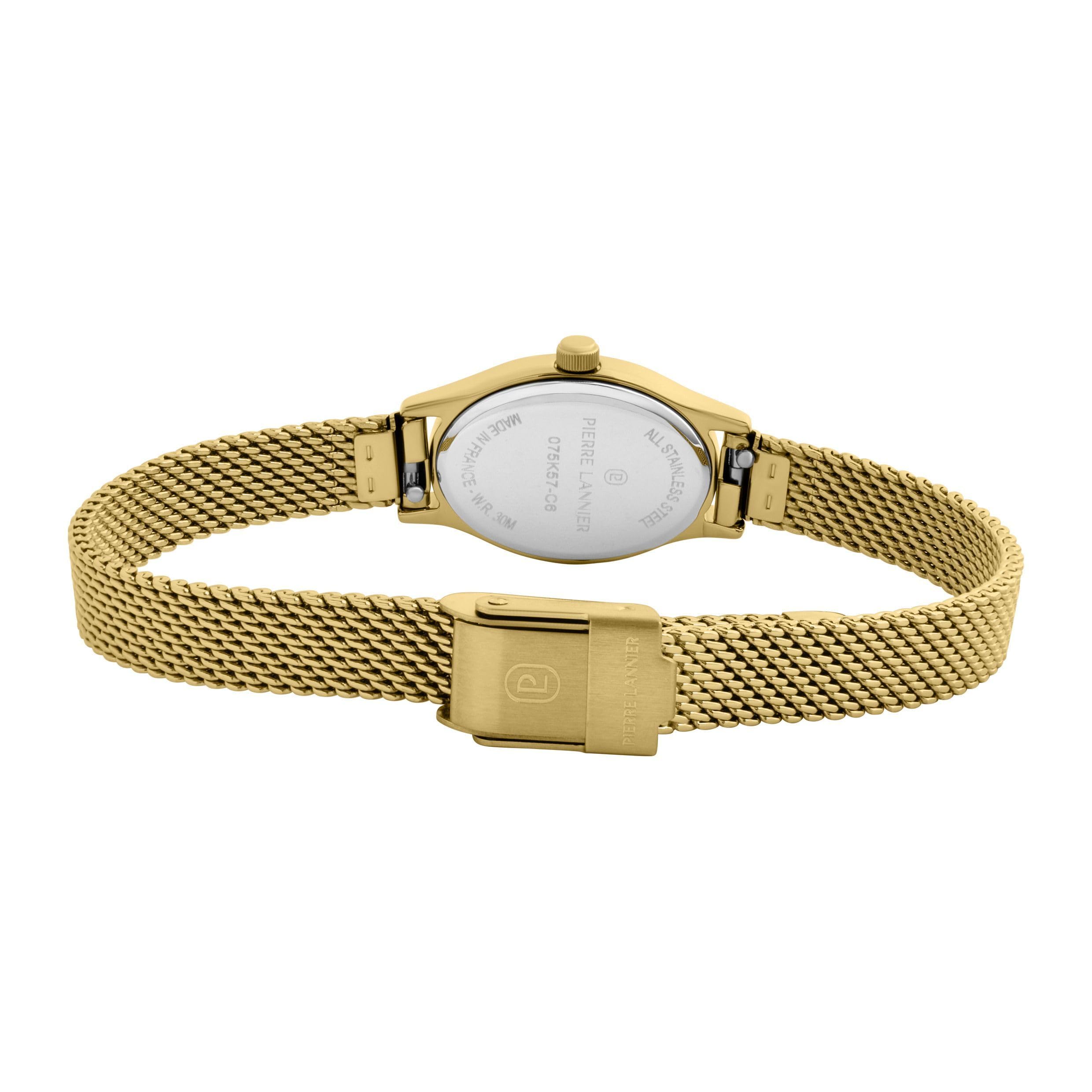 Pierre Lannier Ovalia Orologio Acciaio Ovale