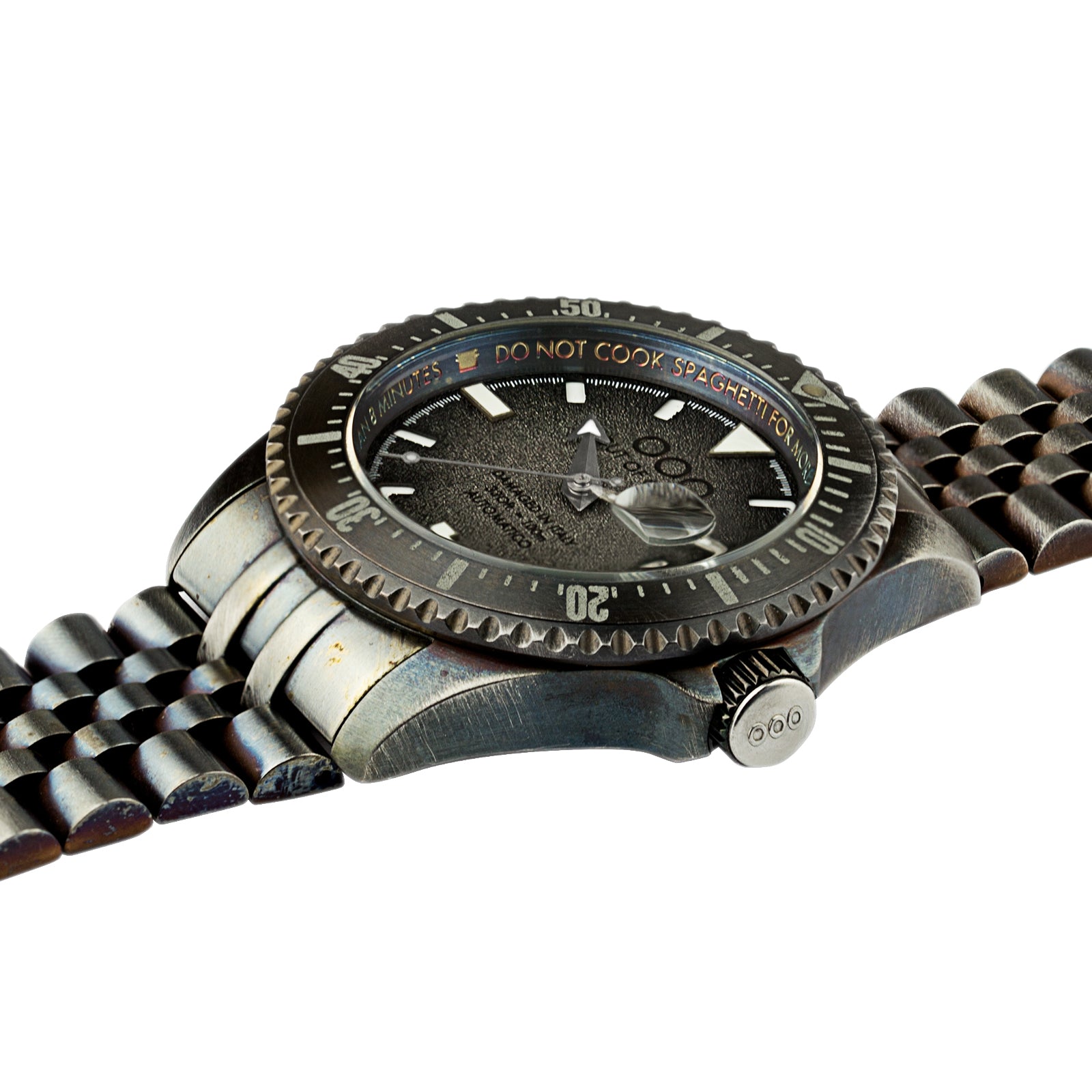 Out Of Order Swiss Automatico Black orologio automatico nero 44mm