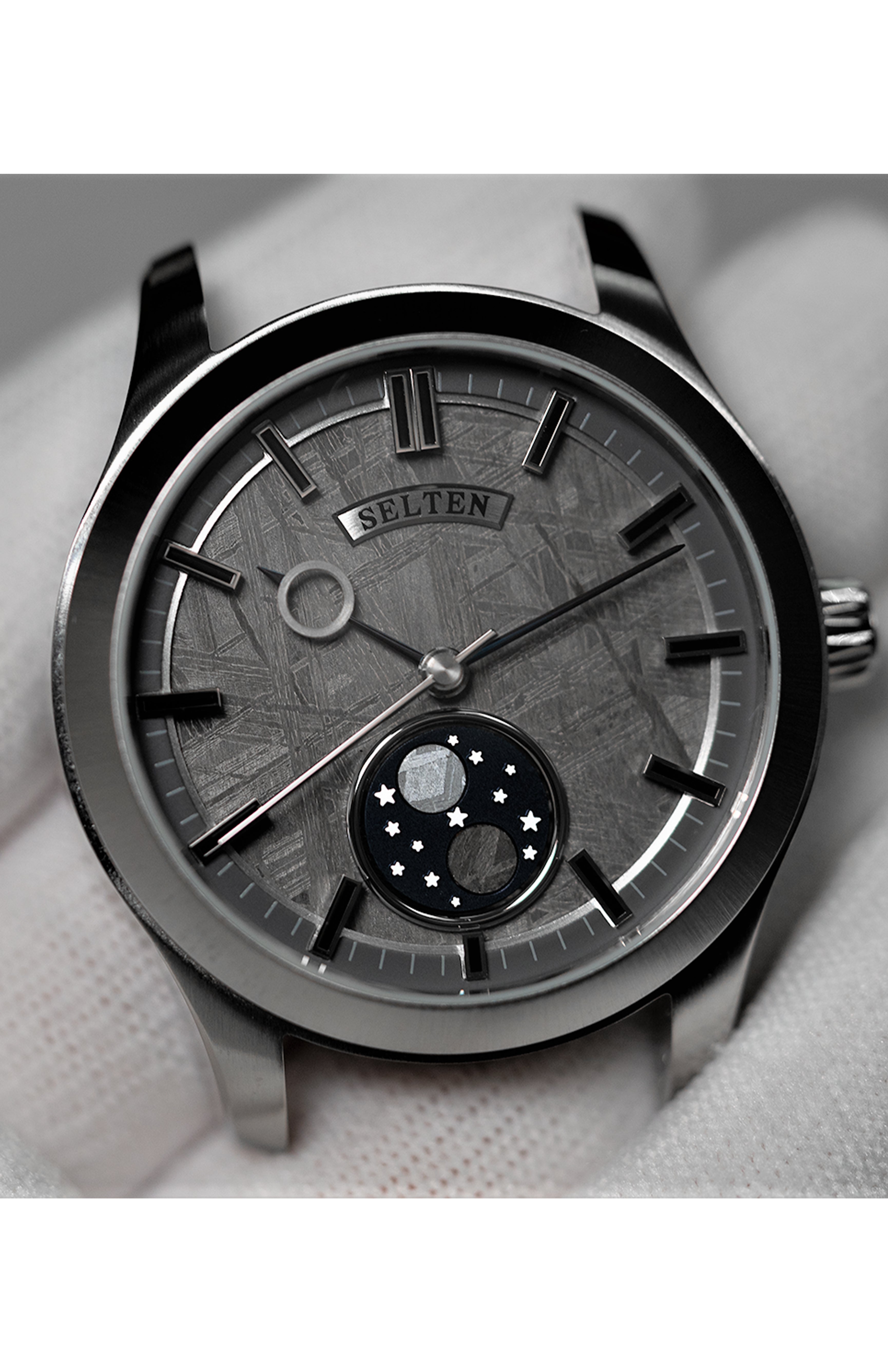 Selten 00.00 Natural Meteorite orologio meteorite
