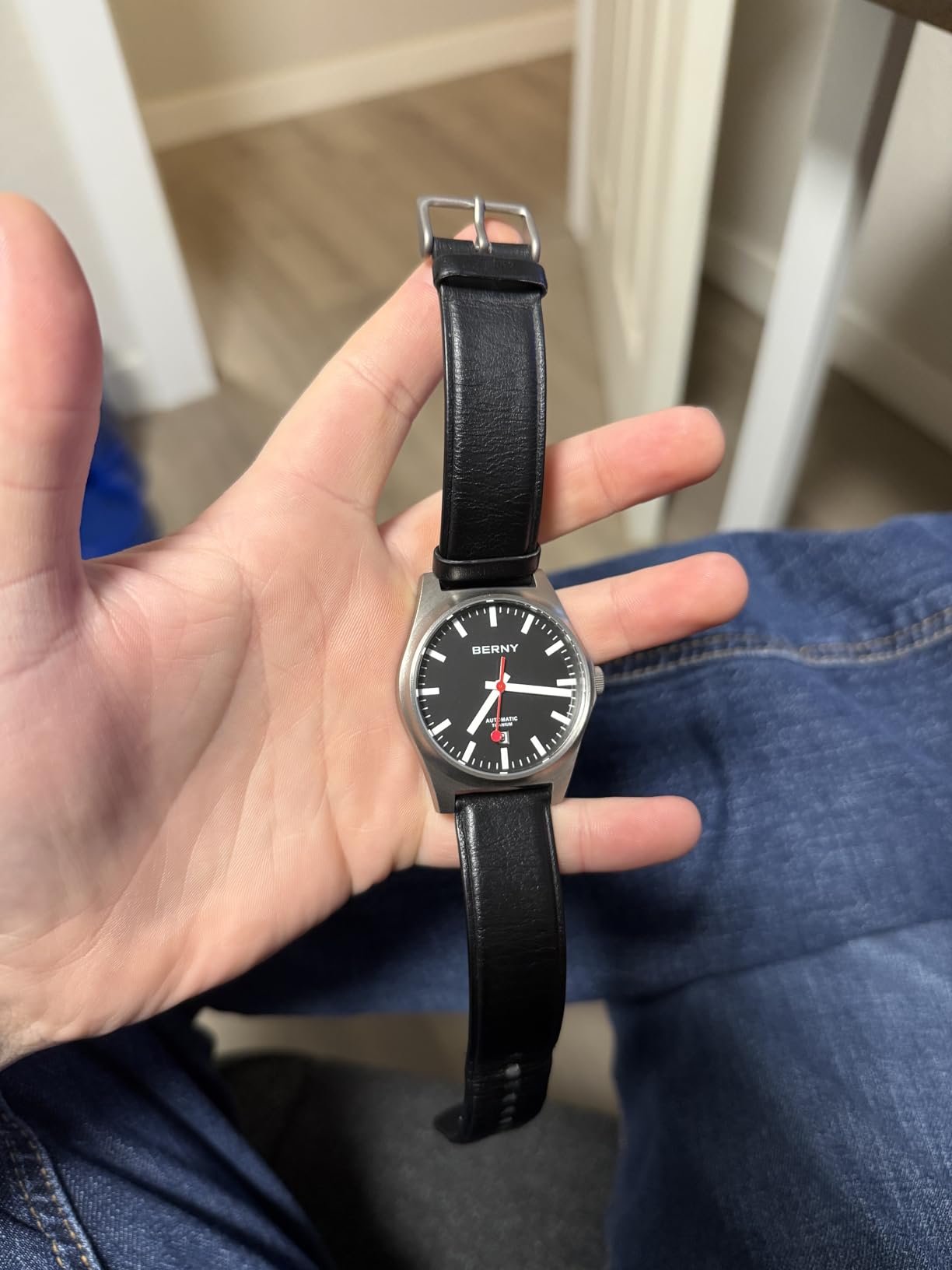 Berny Titanium Collection orologio automatico titanio zaffiro 10ATM