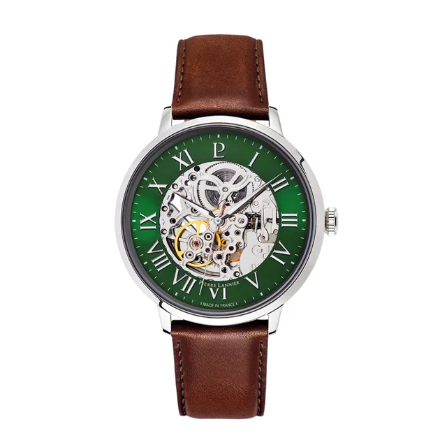 Pierre Lannier Automatic orologio automatico uomo 42 mm acciaio
