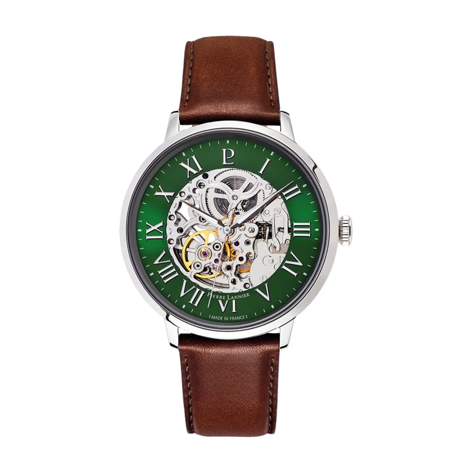 Pierre Lannier Automatic orologio automatico uomo 42 mm acciaio