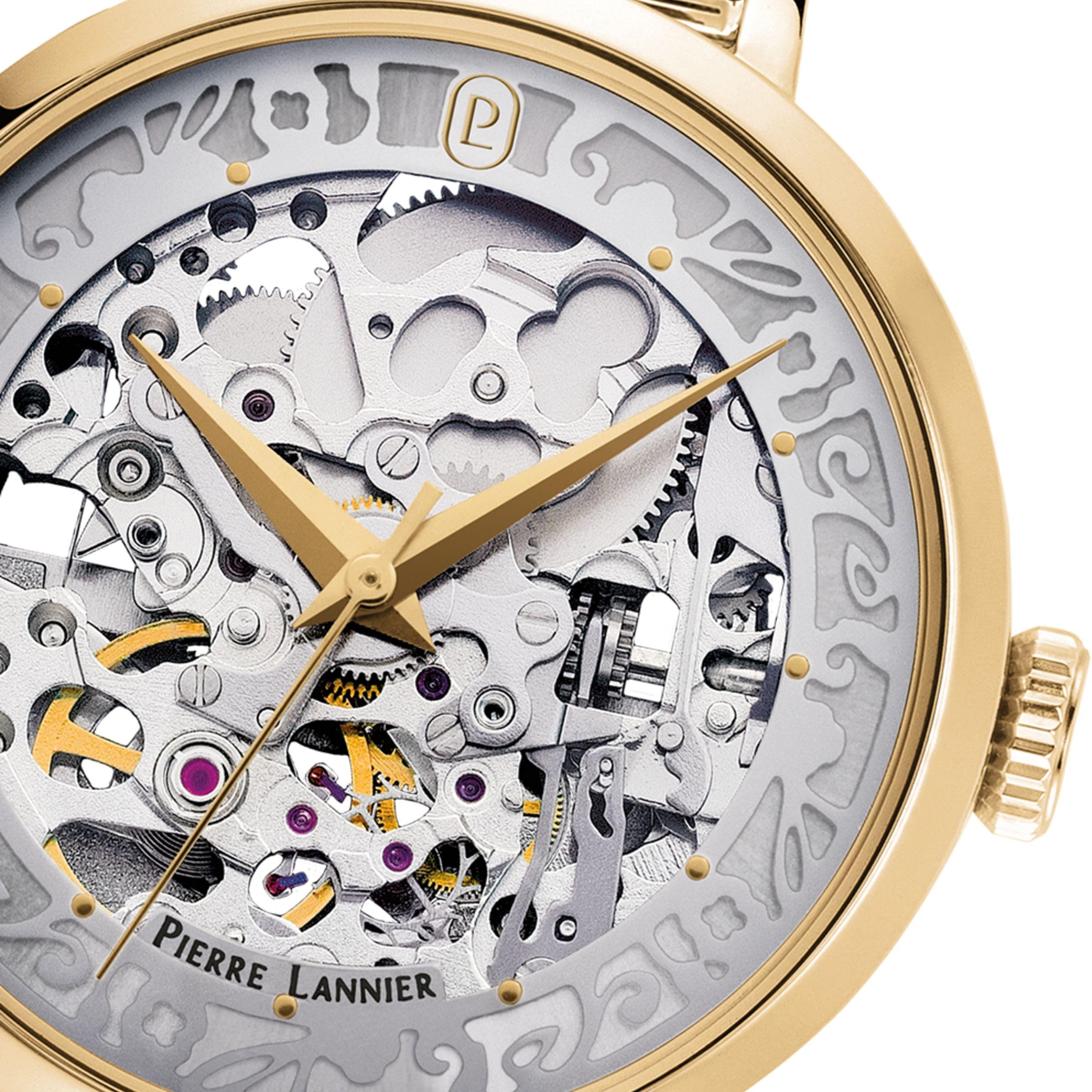 Pierre Lannier Automatic orologio automatico 35 mm acciaio