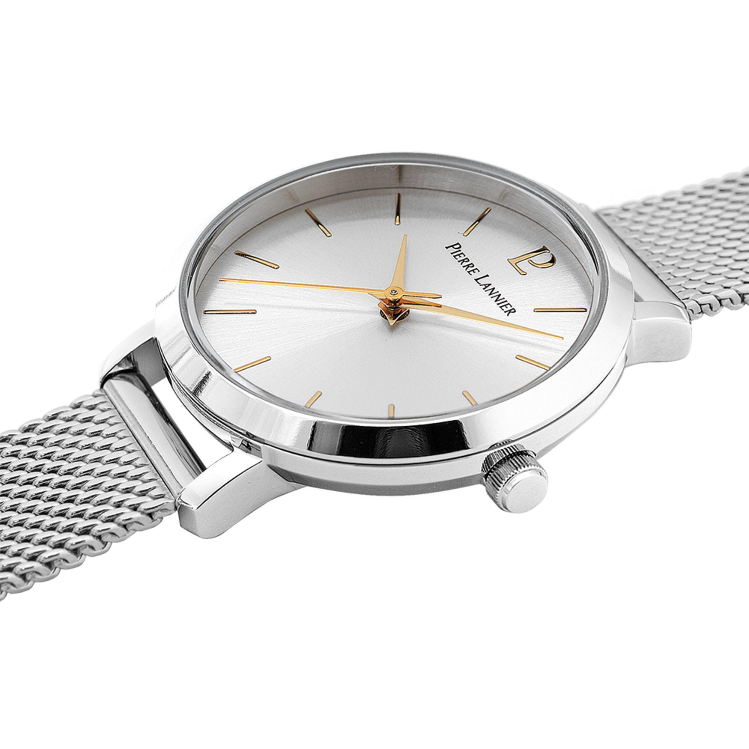 Pierre Lannier Chouquette orologio quarzo argento