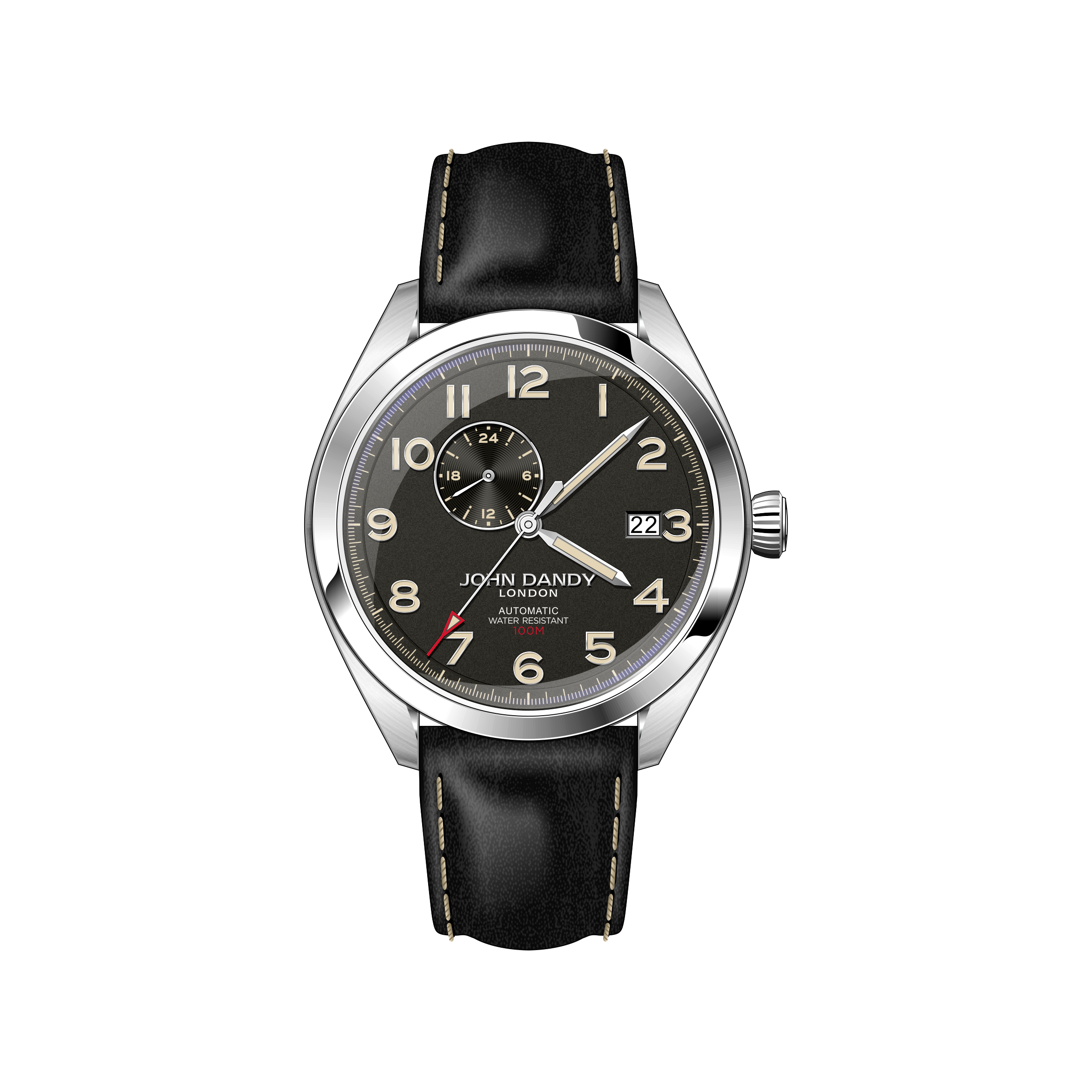 John Dandy JD5310 orologio quarzo acciaio blu