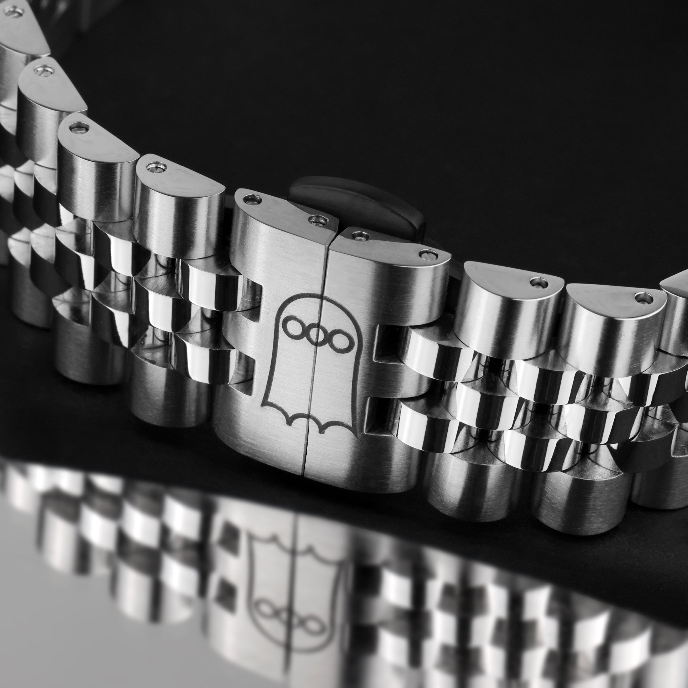 Out Of Order Ghost 4.0 bracciale jubilee acciaio