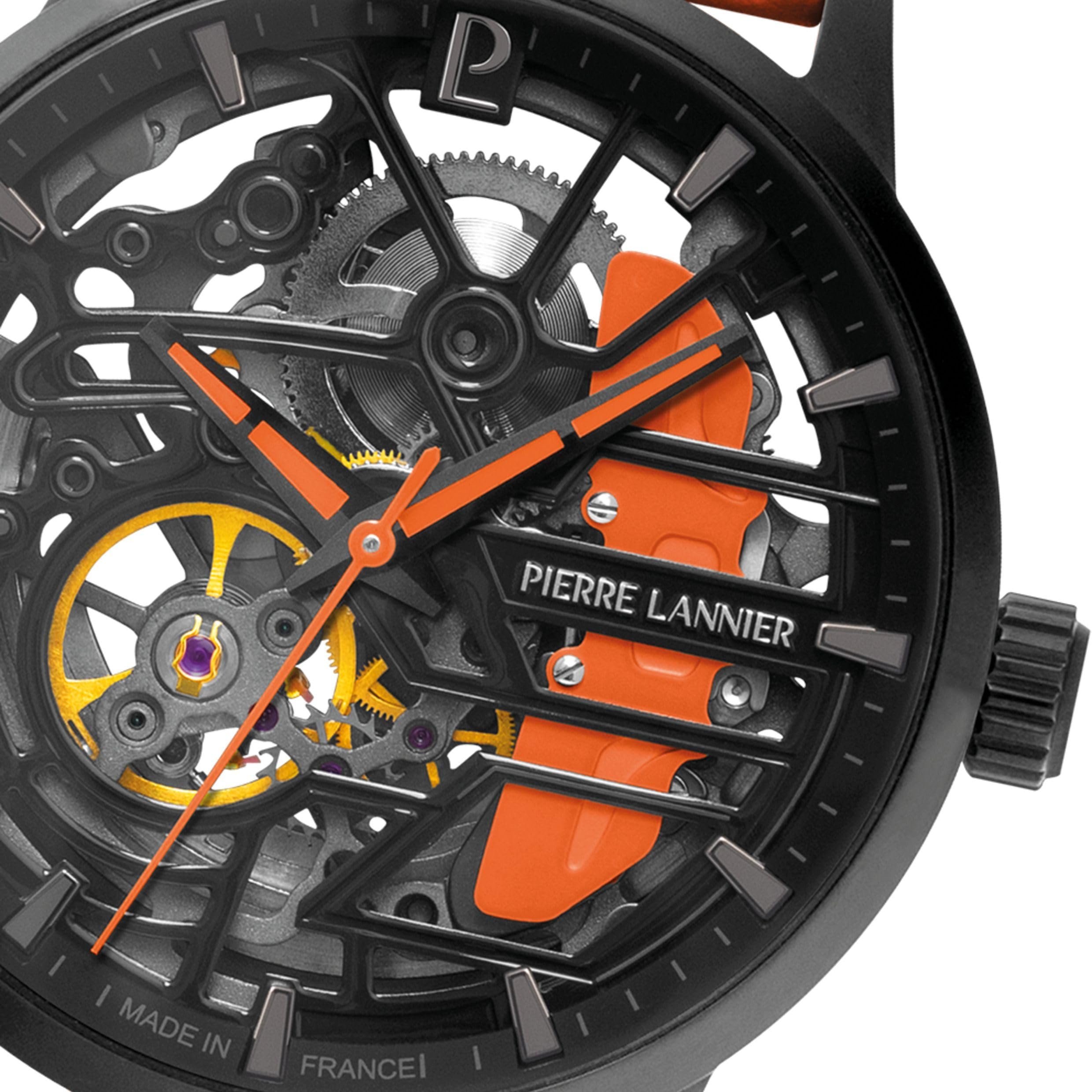 Pierre Lannier Paddock Orologio Automatico 39 mm Acciaio