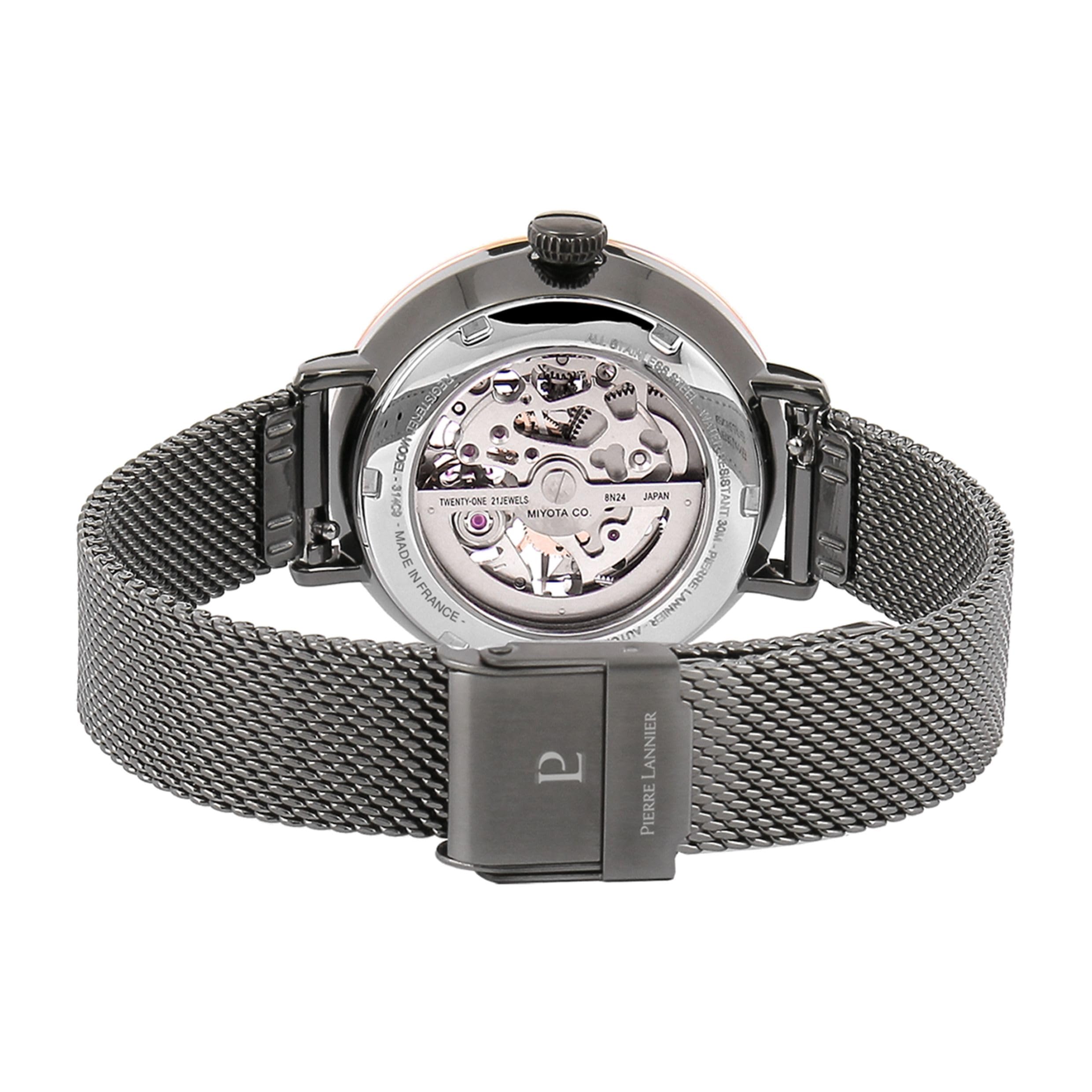 Pierre Lannier Orologio Automatico 35 mm Acciaio