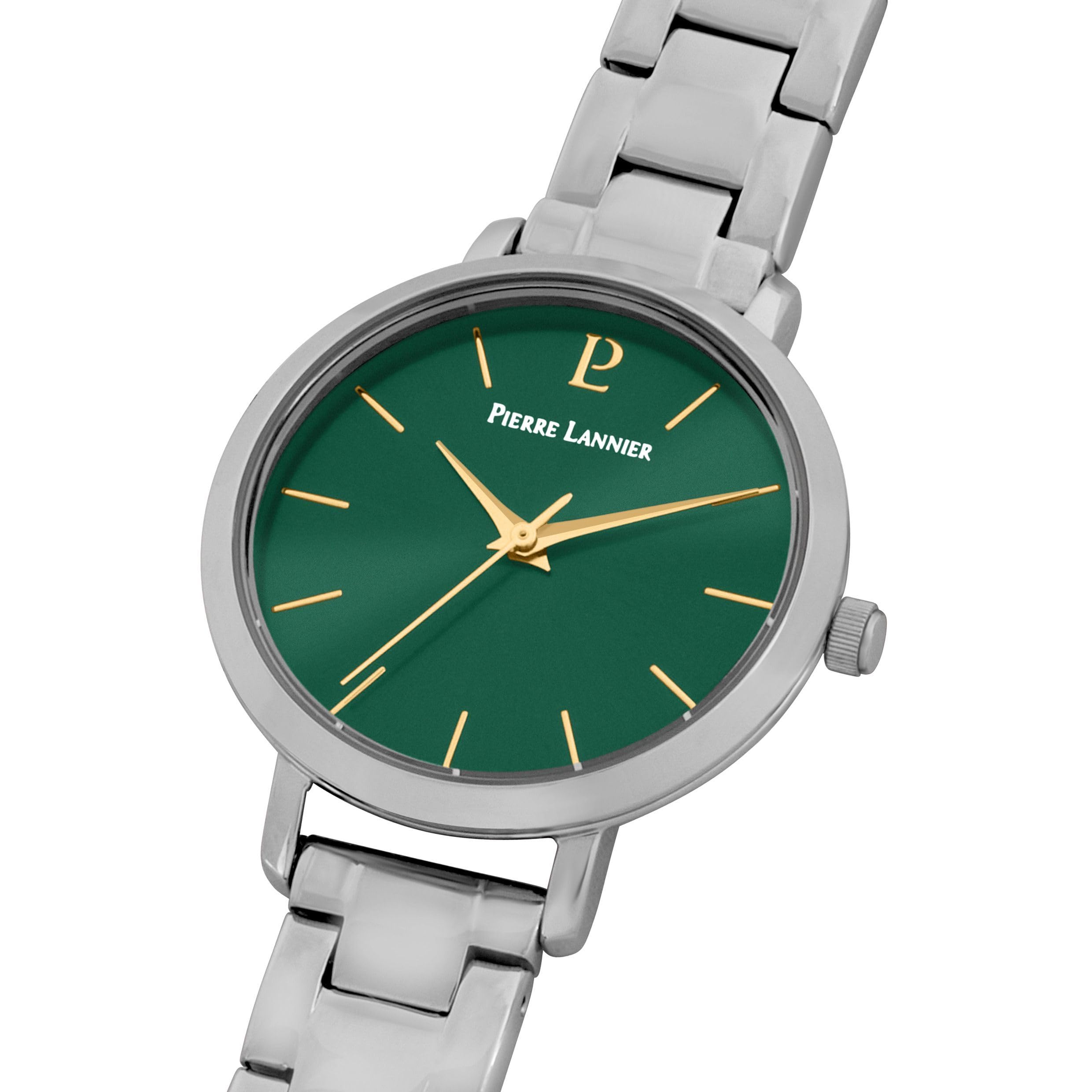 Pierre Lannier Chouquette orologio quarzo 30 mm acciaio pelle