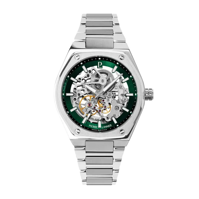 Pierre Lannier Automatic orologio automatico 42,5 mm acciaio