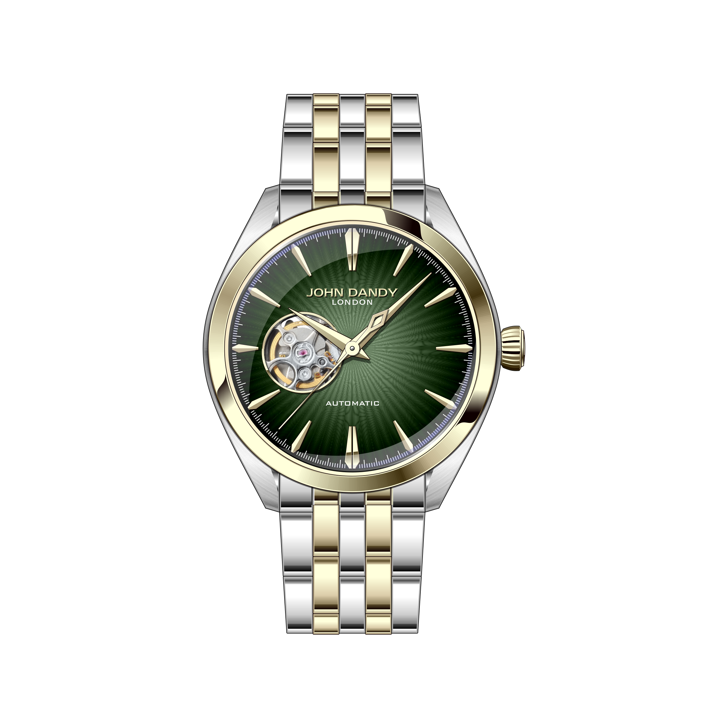 John Dandy JD5307M Orologio Quarzo Pelle Blu Uomo