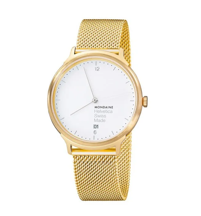 Mondaine Helvetica No1 Light orologio 38mm zaffiro