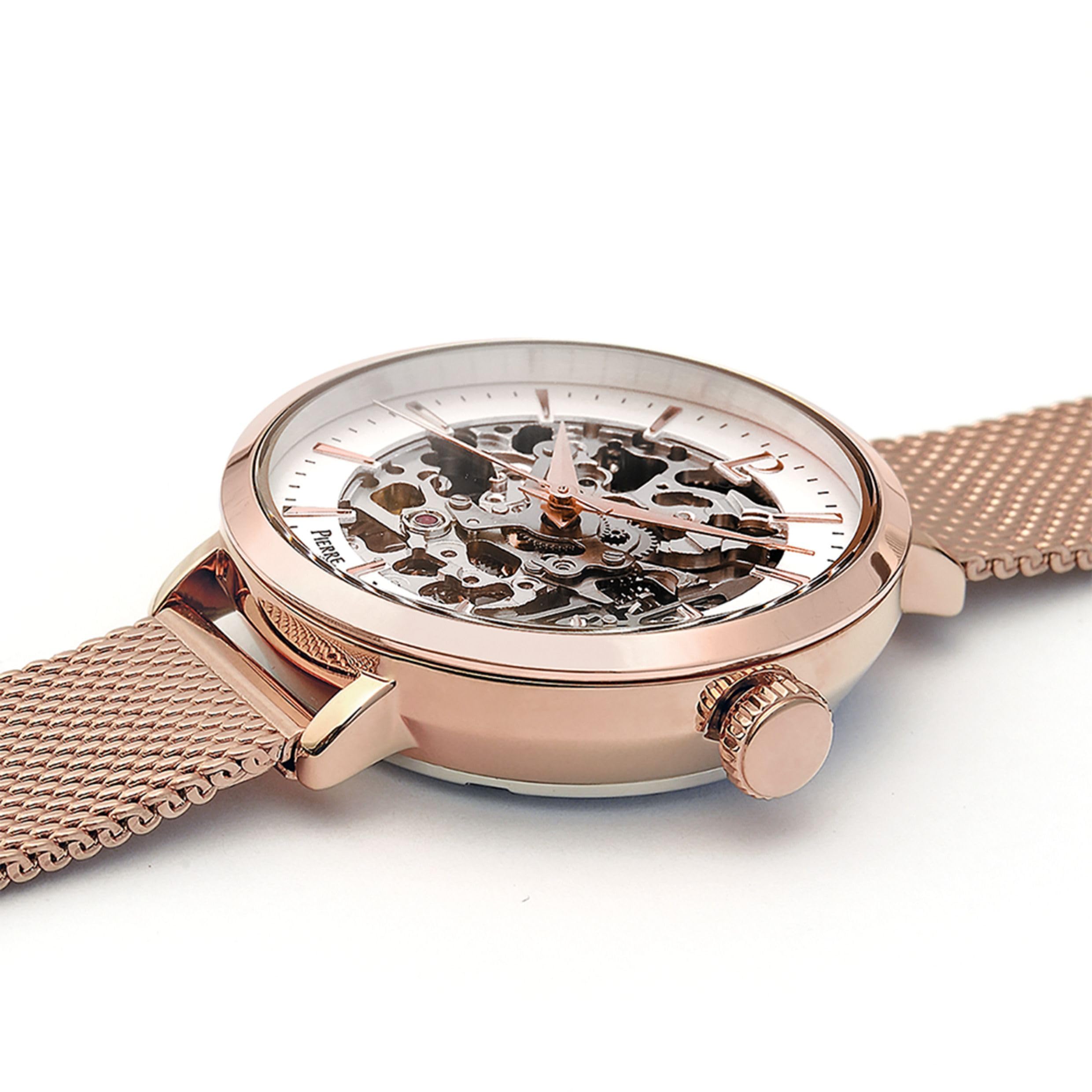 Pierre Lannier 313B928 Orologio Donna Automatico Rosa 35 mm