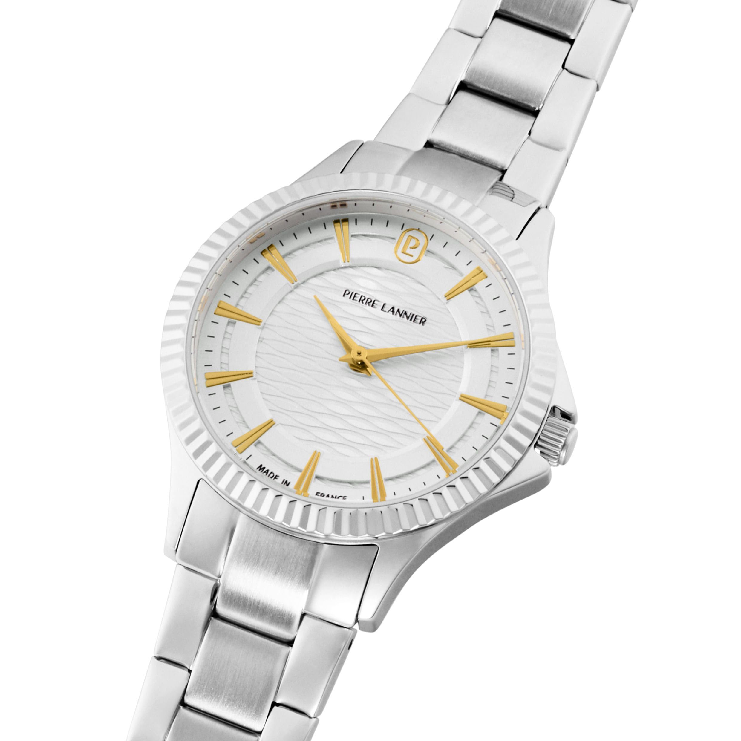 Pierre Lannier Métropolitain orologio acciaio 33 mm