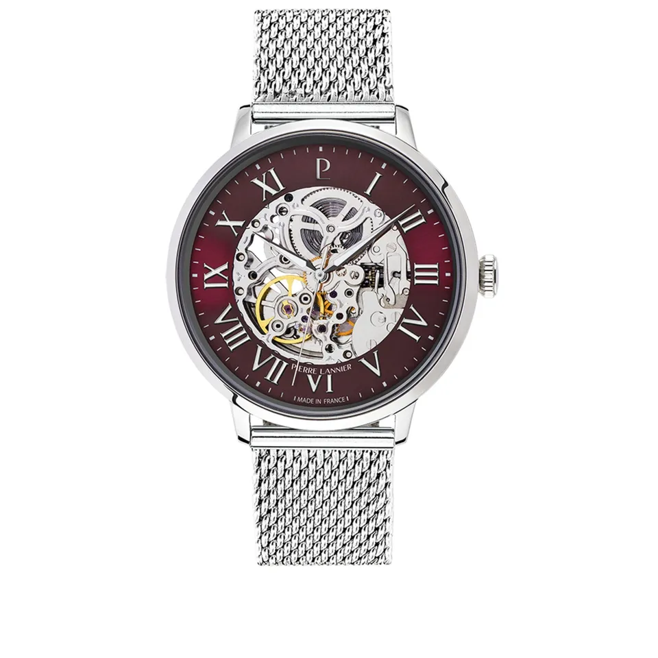 Pierre Lannier Automatic orologio automatico 42 mm acciaio
