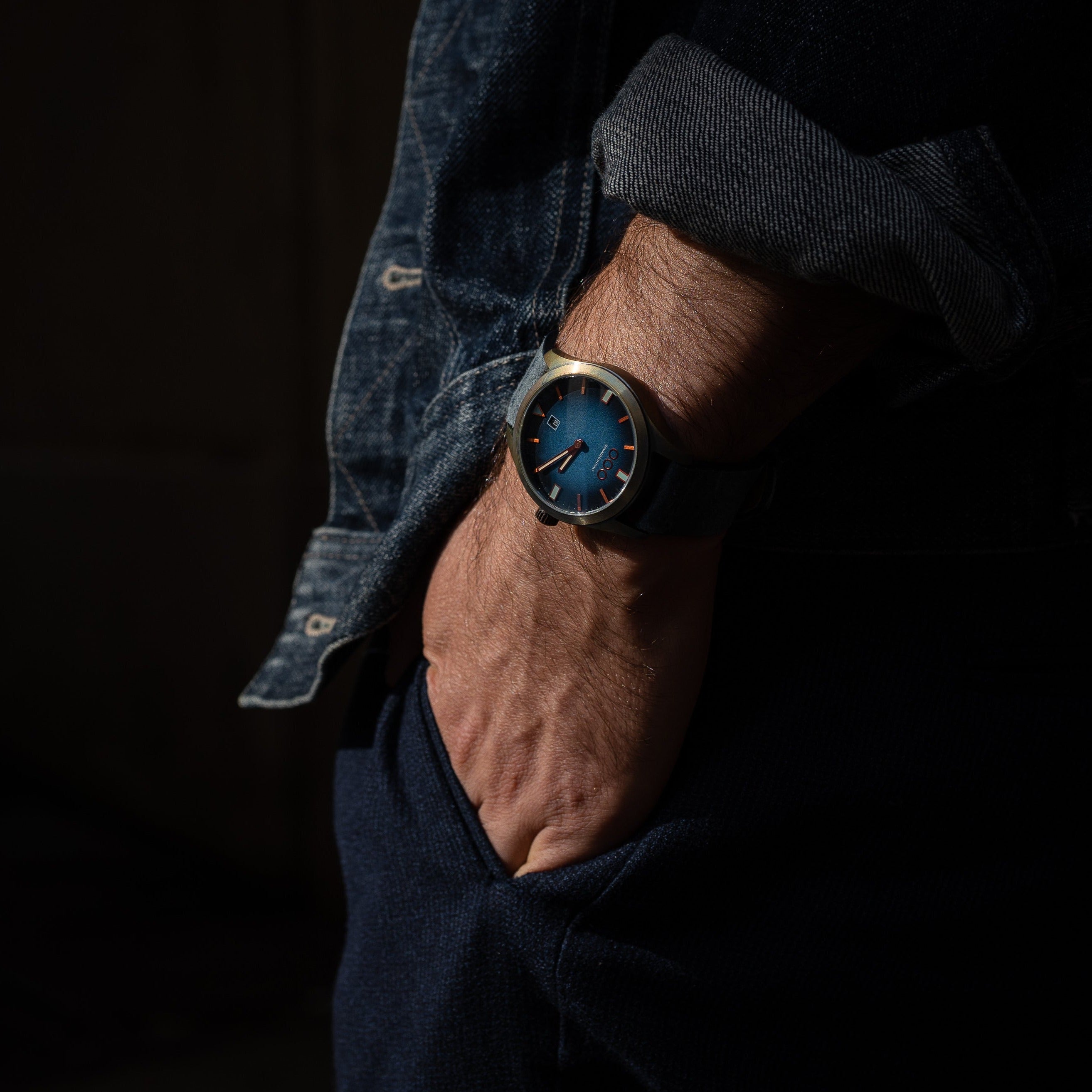 Out Of Order 143 Blue orologio quarzo blu 40 mm