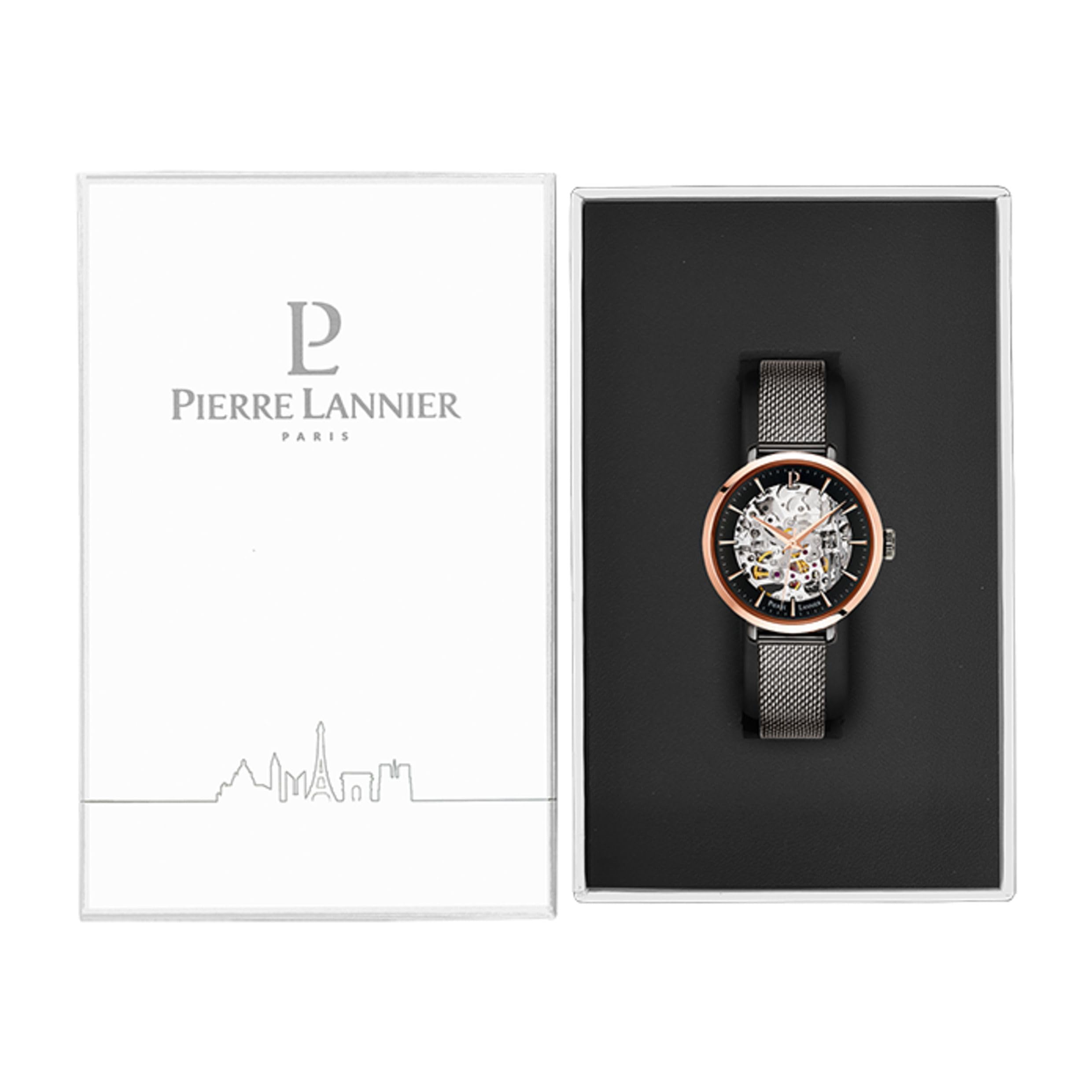 Pierre Lannier Orologio Automatico 35 mm Acciaio