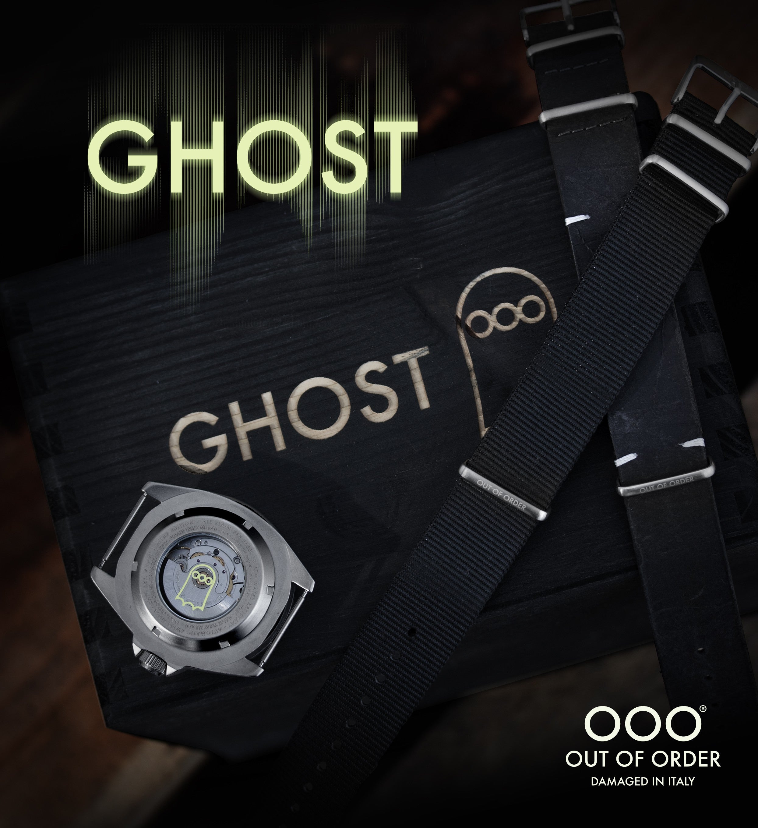 Out Of Order Ghost orologio automatico 44mm edizione limitata