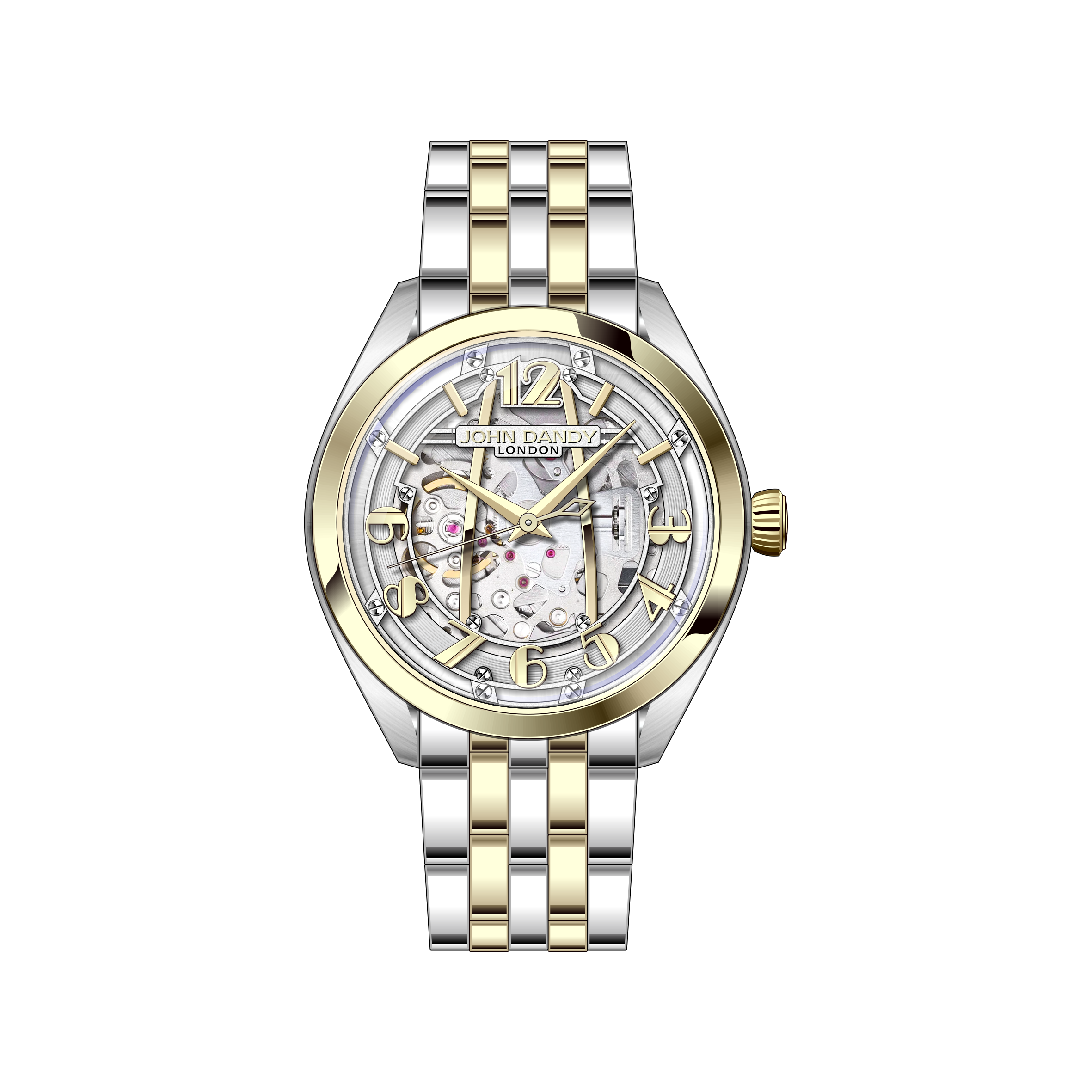 John Dandy JD5305 orologio quarzo bianco
