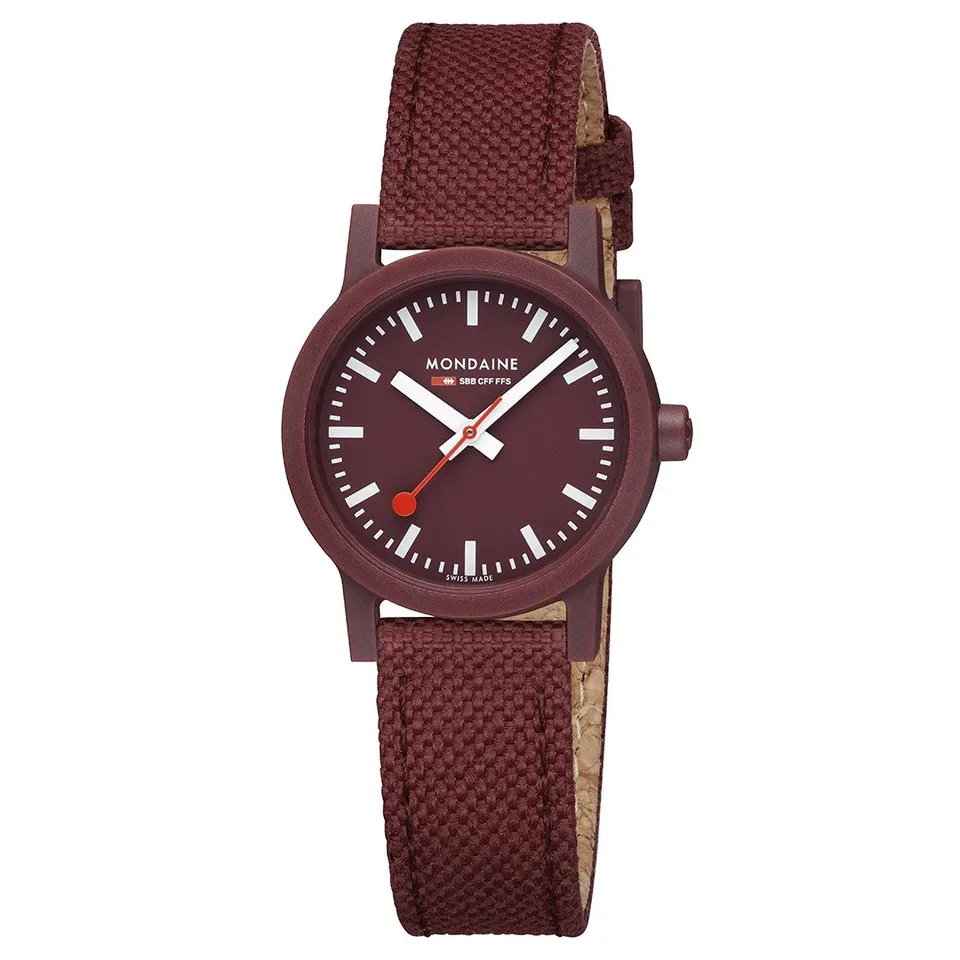 Mondaine Essence Bordeaux 32 mm Orologio Quarzo
