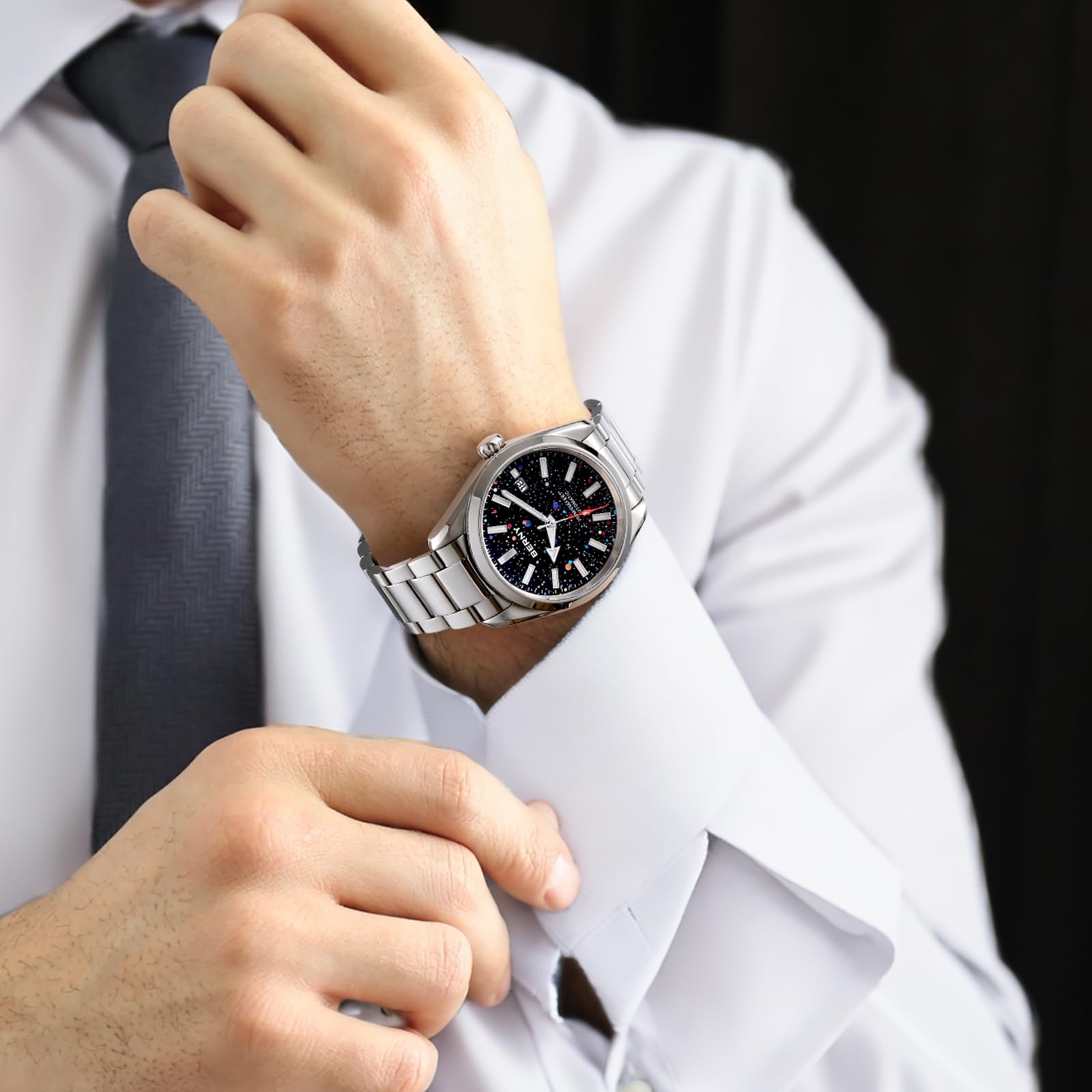 Berny Diver Collection orologio automatico uomo 20 ATM zaffiro