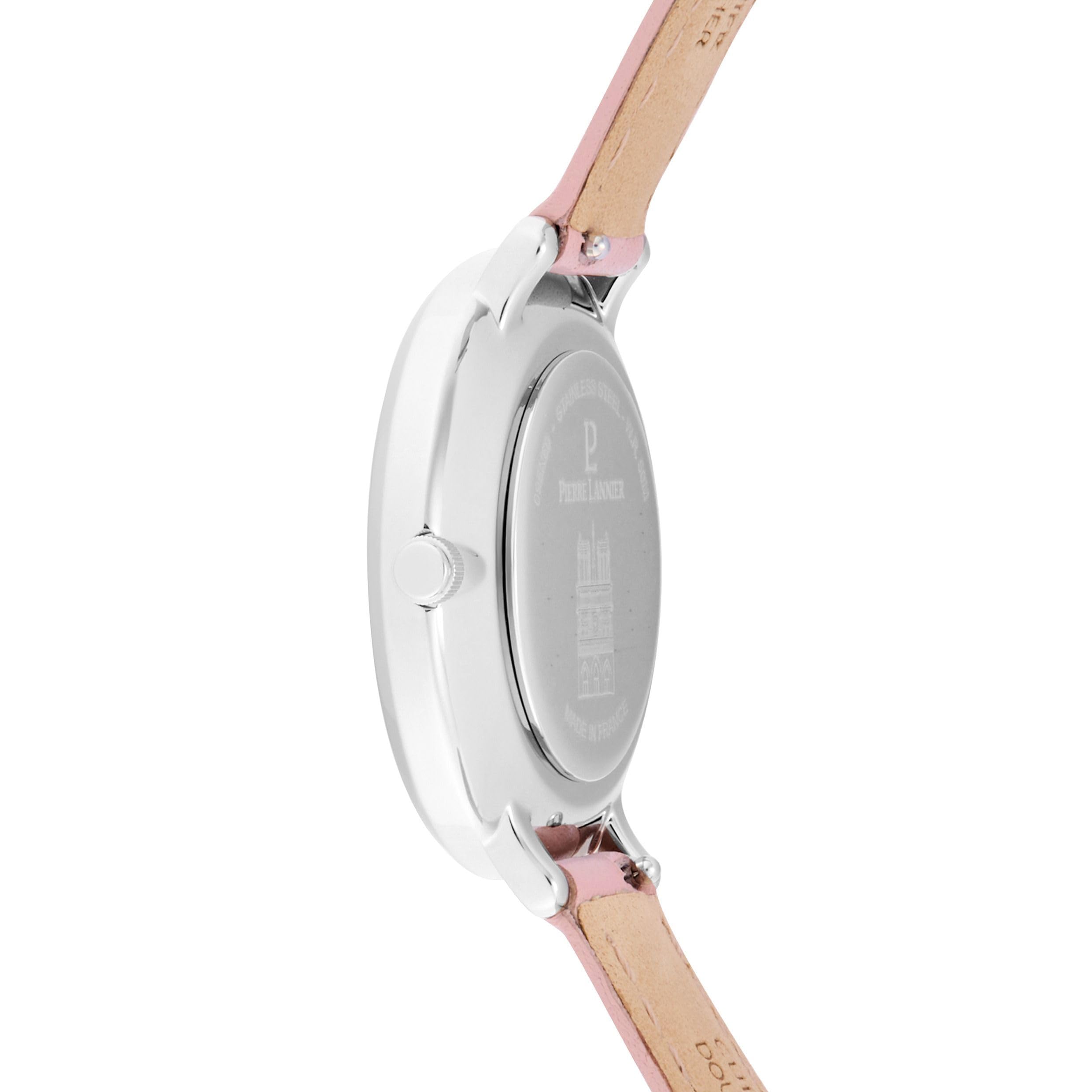 Pierre Lannier Coeur Battant orologio 33 mm pelle