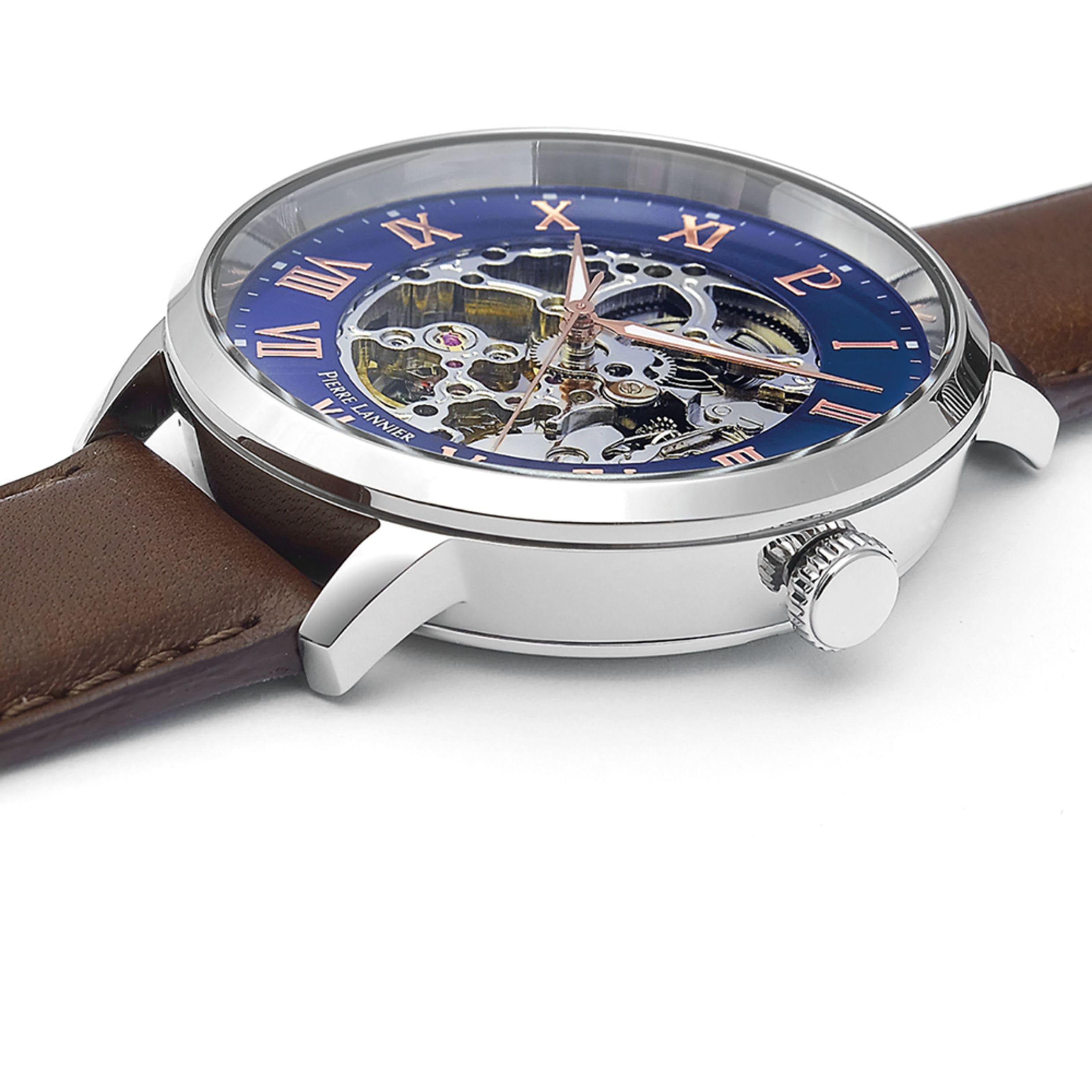 Pierre Lannier Automatic orologio automatico 44mm acciaio
