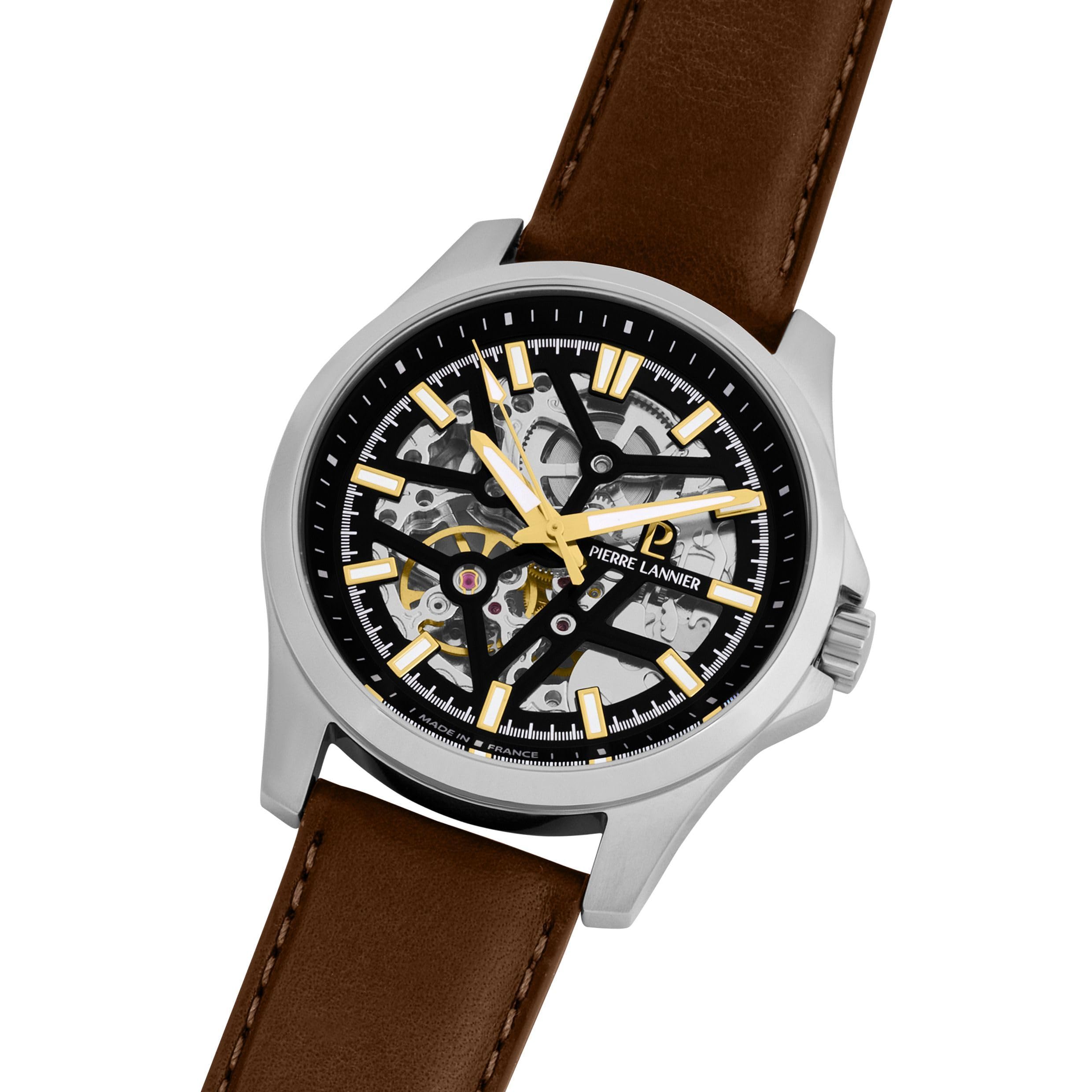 Pierre Lannier Skeletom Orologio Automatico Scheletrato