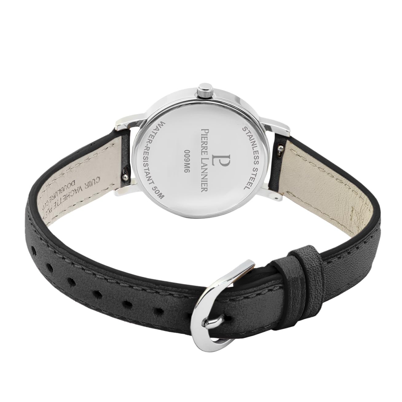 Pierre Lannier Multiples 009M633 Orologio Donna Nero Pelle