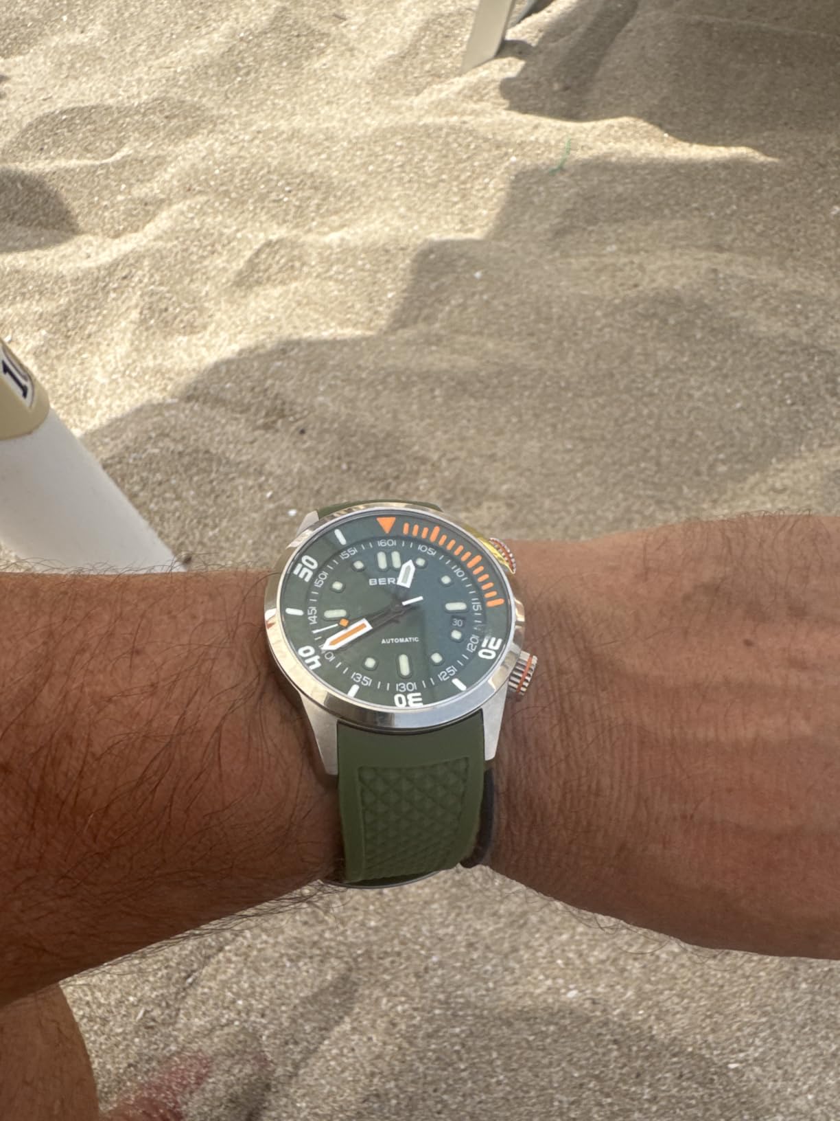 Berny Diver Collection orologio automatico nero 200M