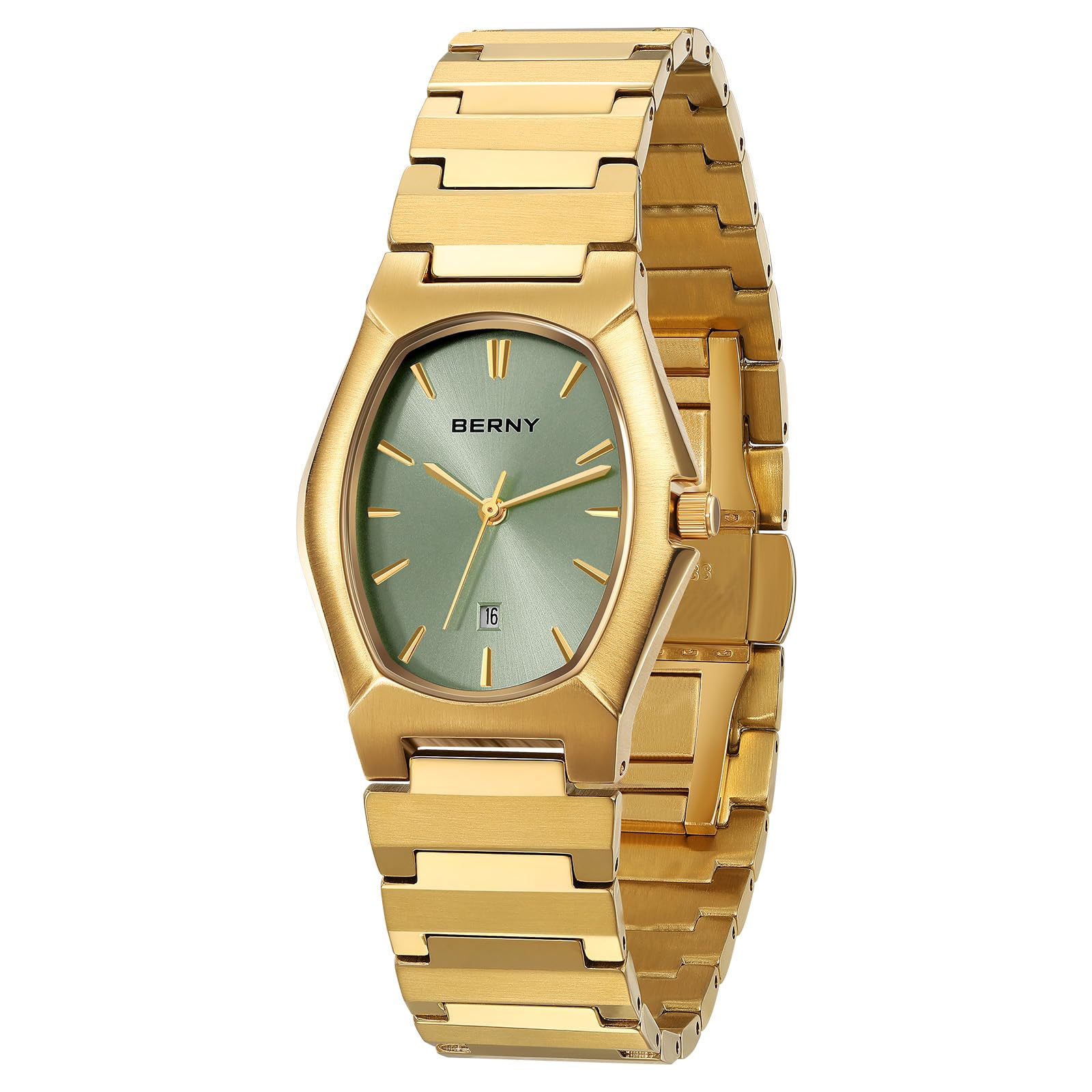 Berny Gold orologio quarzo oro bianco classico
