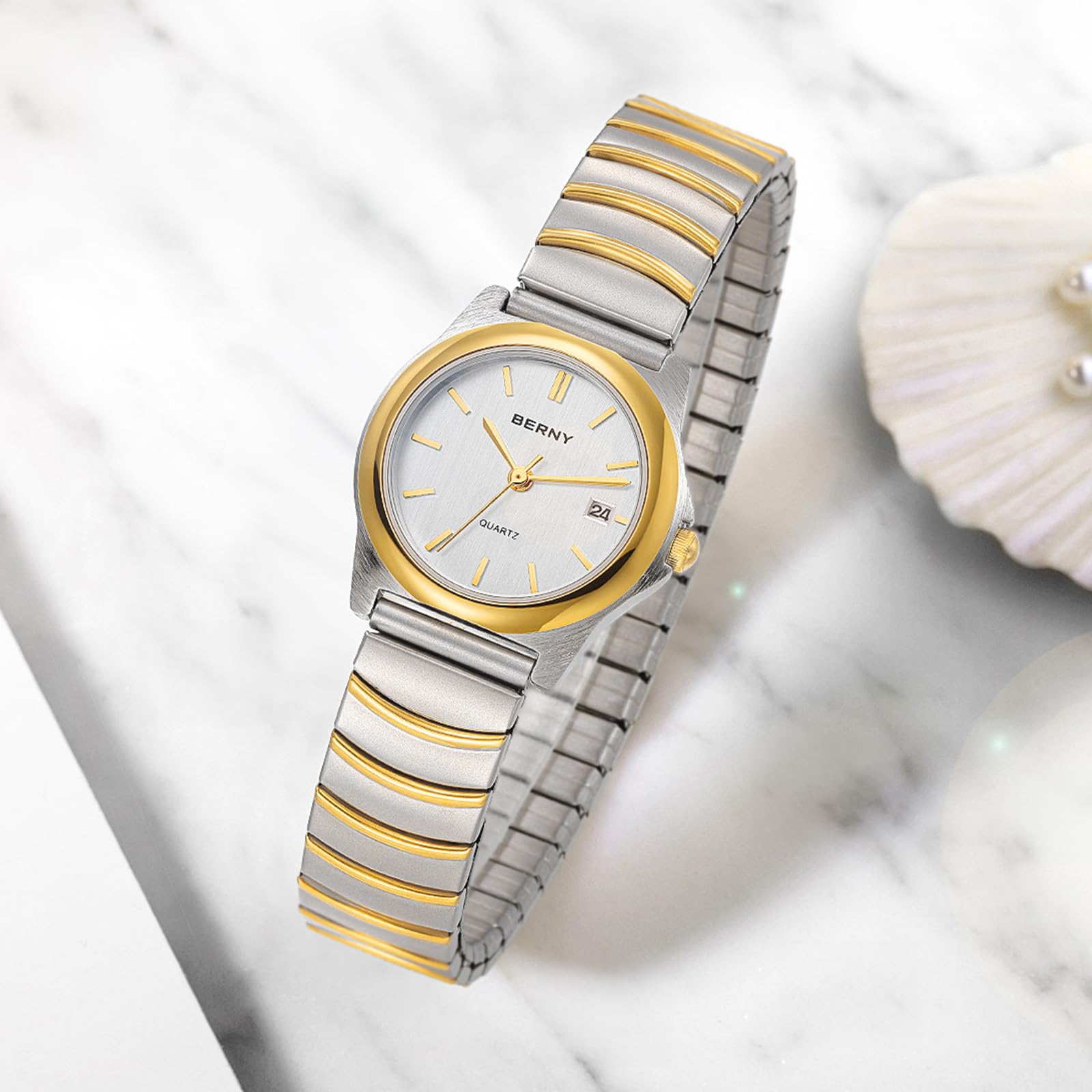 Berny Orologio Donna Quarzo Bianco Espansione