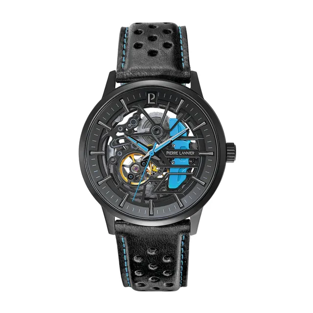 Pierre Lannier Paddock orologio automatico 43 mm acciaio