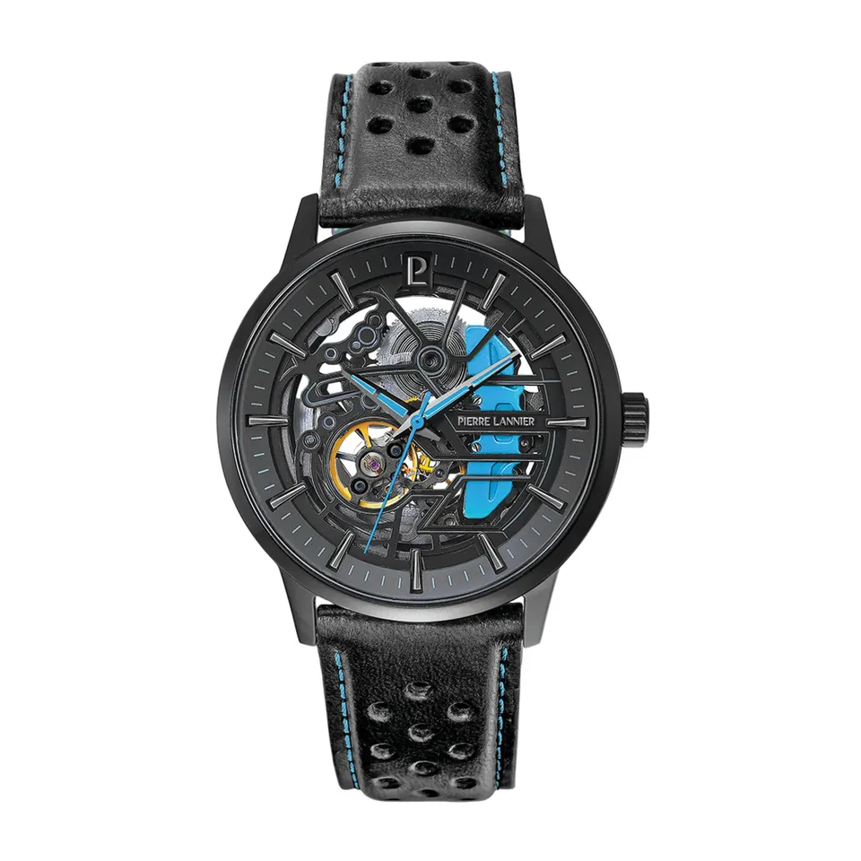 Pierre Lannier Paddock orologio automatico 43 mm acciaio