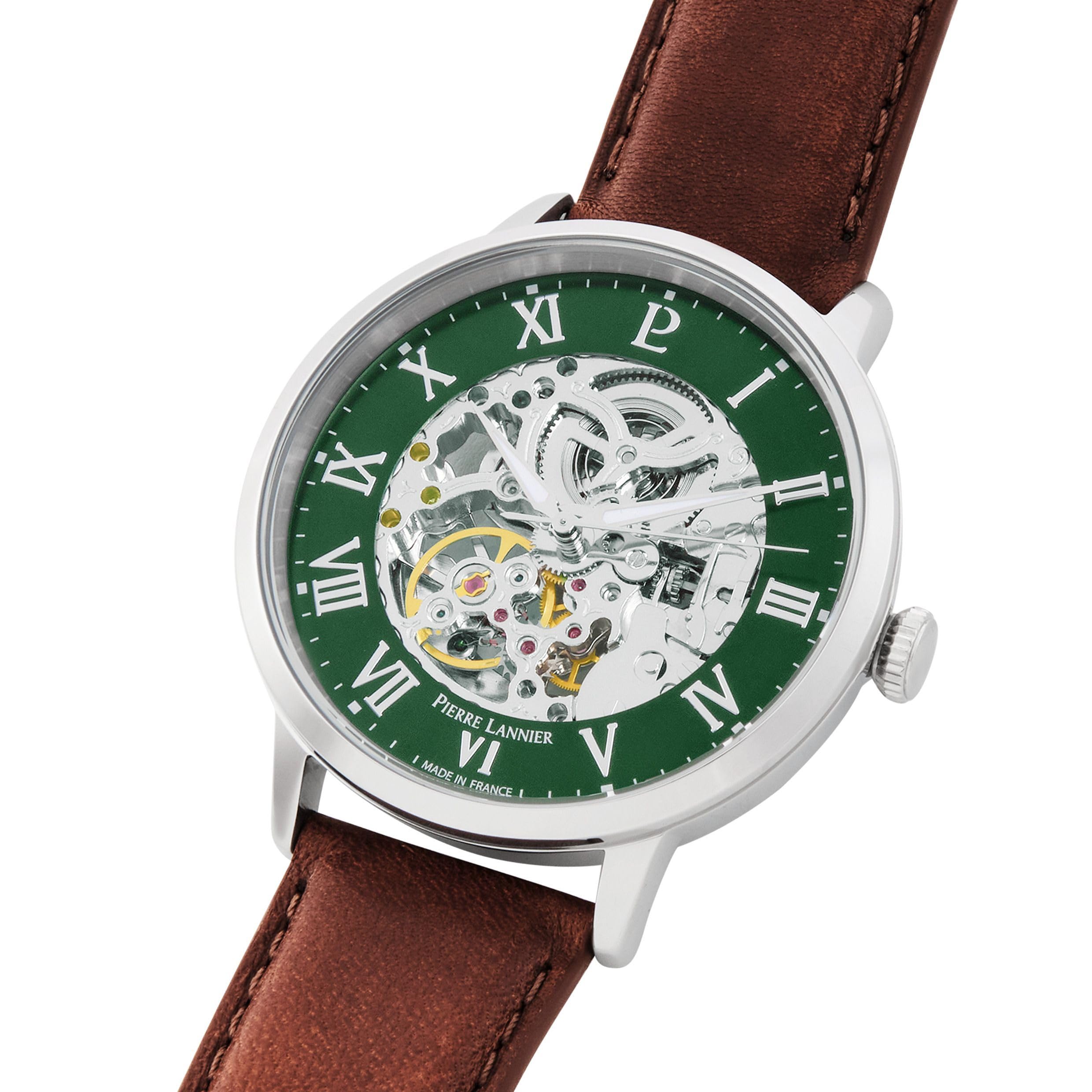 Pierre Lannier Automatic orologio automatico uomo 42 mm acciaio
