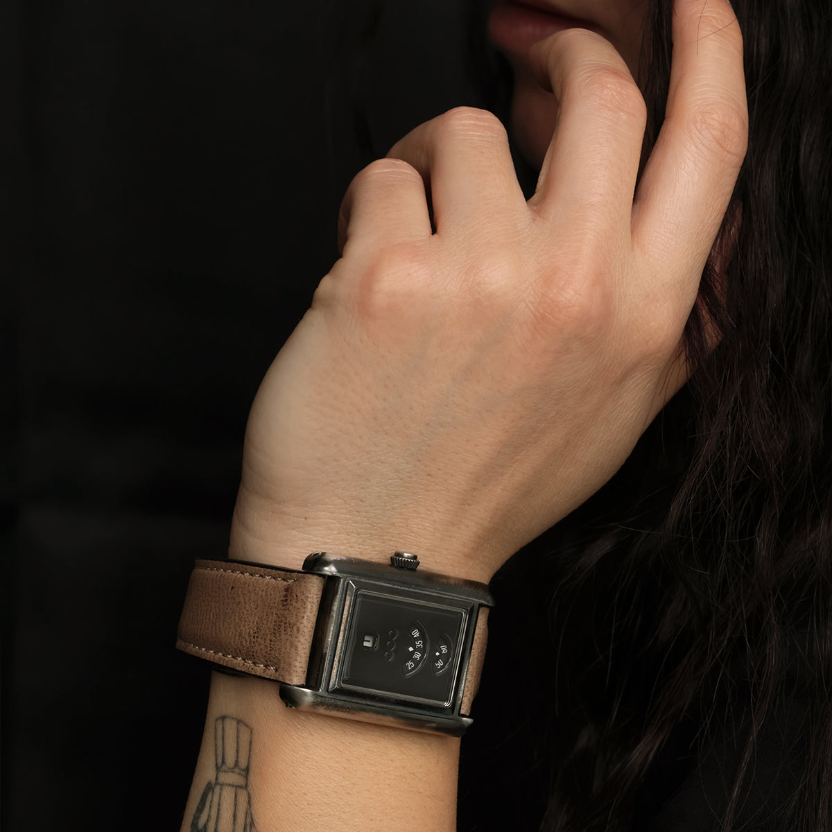 Out of Order Forma Venti Ultra Distressed orologio nero