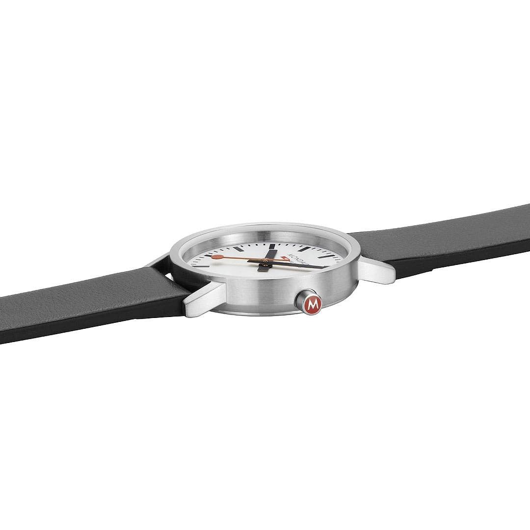 Mondaine Classic Satinato orologio 30 mm quarzo