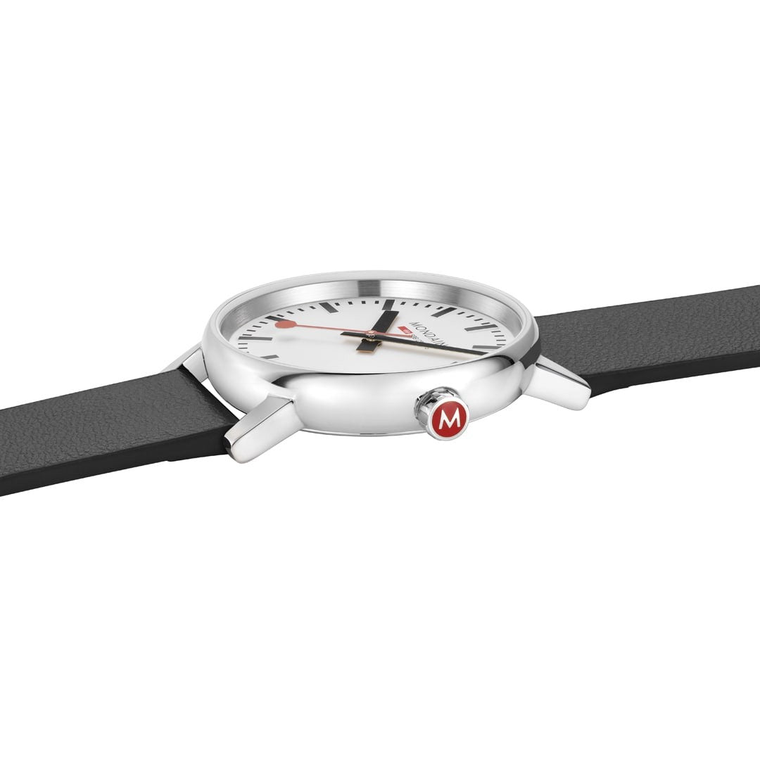 Mondaine evo2 Orologio Nero 35 mm Quarzo
