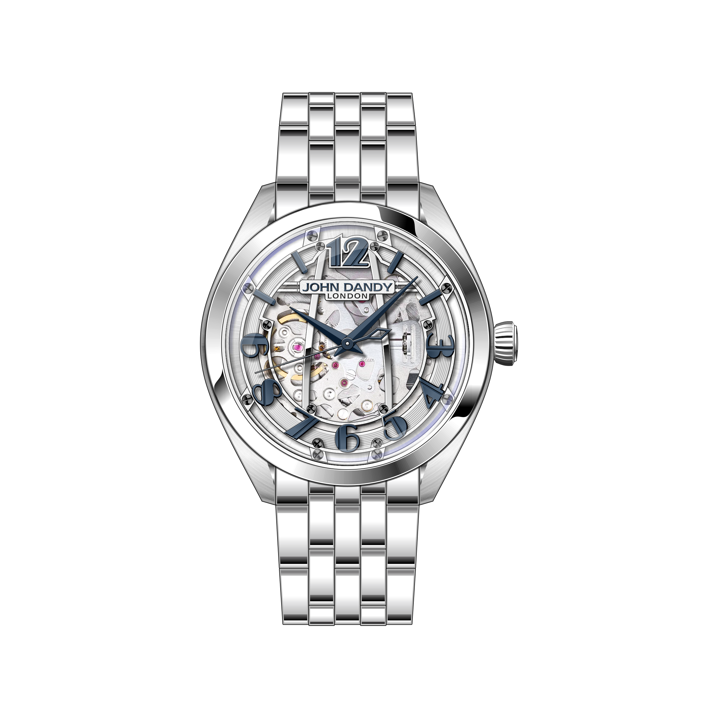 John Dandy JD5305 orologio quarzo bianco