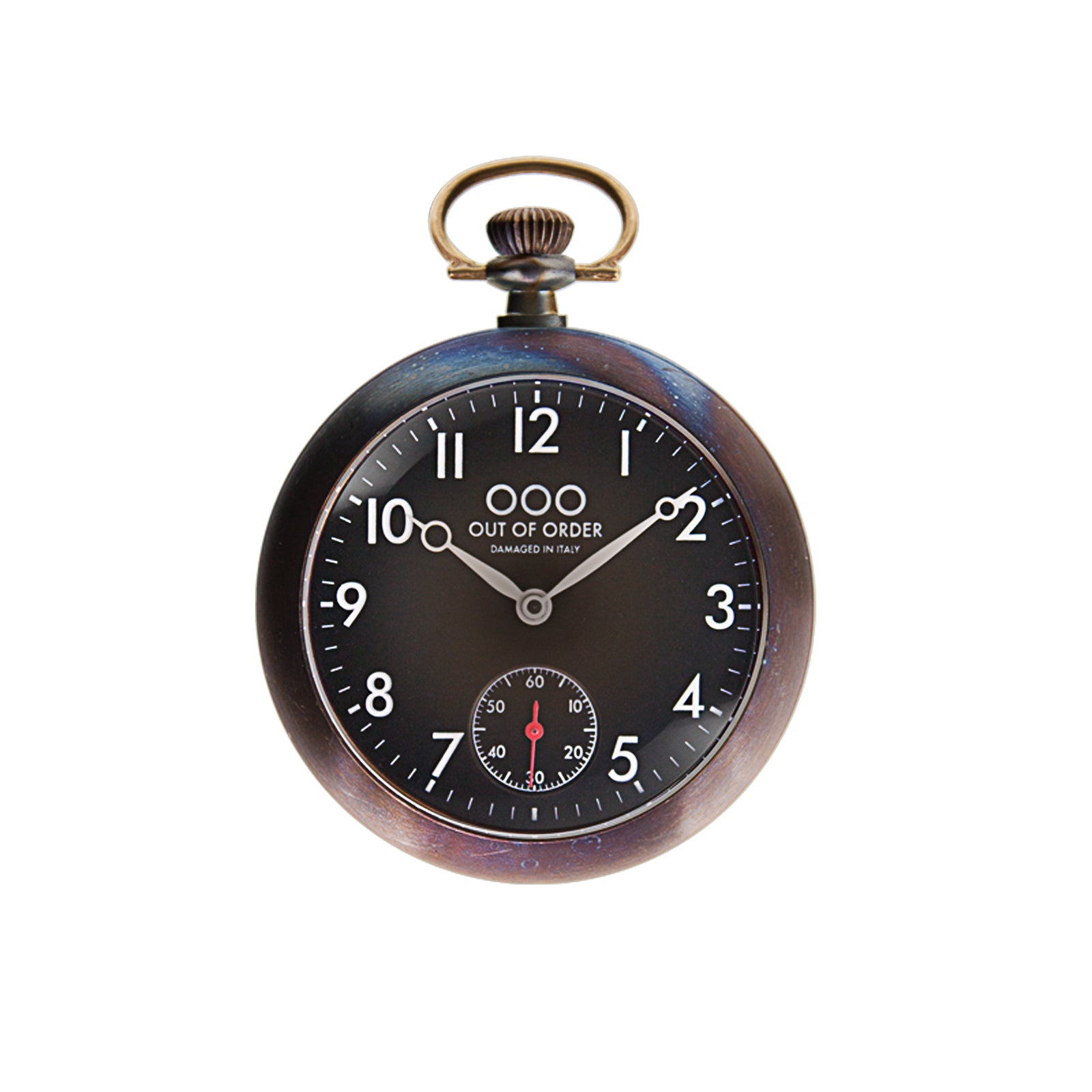 Out Of Order Calabrone Black orologio da tasca 47 mm