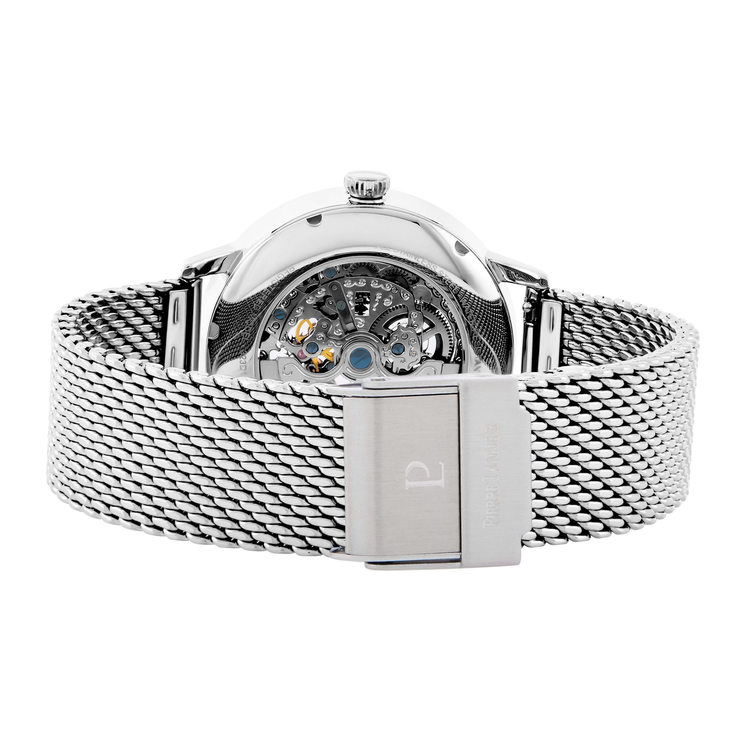 Pierre Lannier Automatic orologio automatico 42 mm acciaio 5 ATM
