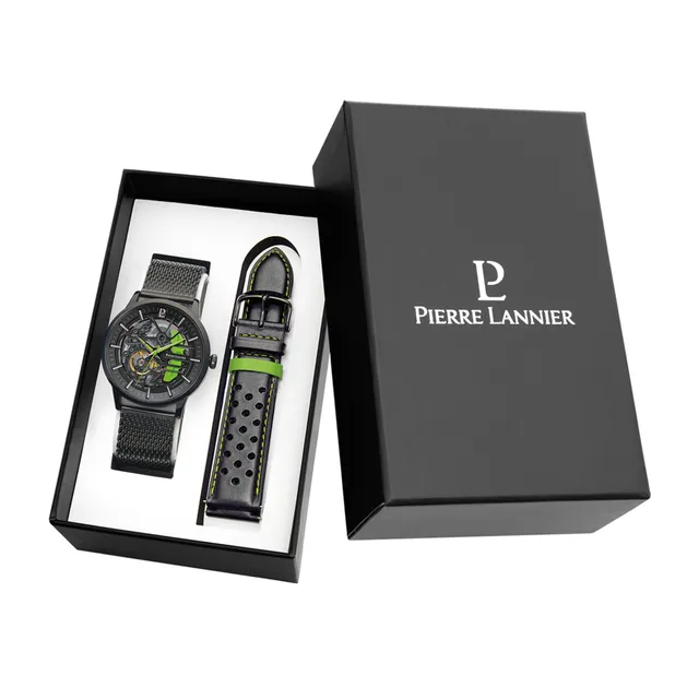 Pierre Lannier Paddock orologio automatico scheletrato 43 mm
