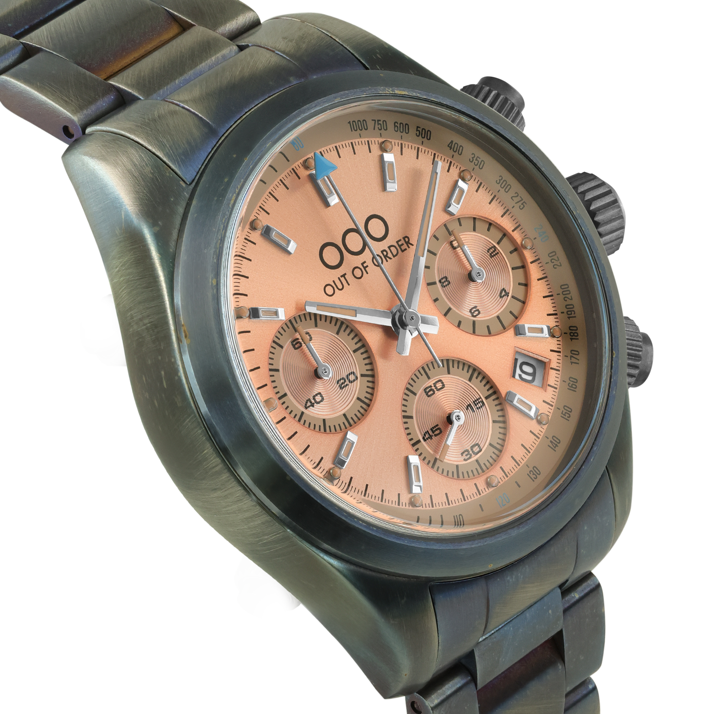 Out Of Order Sporty Cronografo Peach orologio acciaio 40 mm