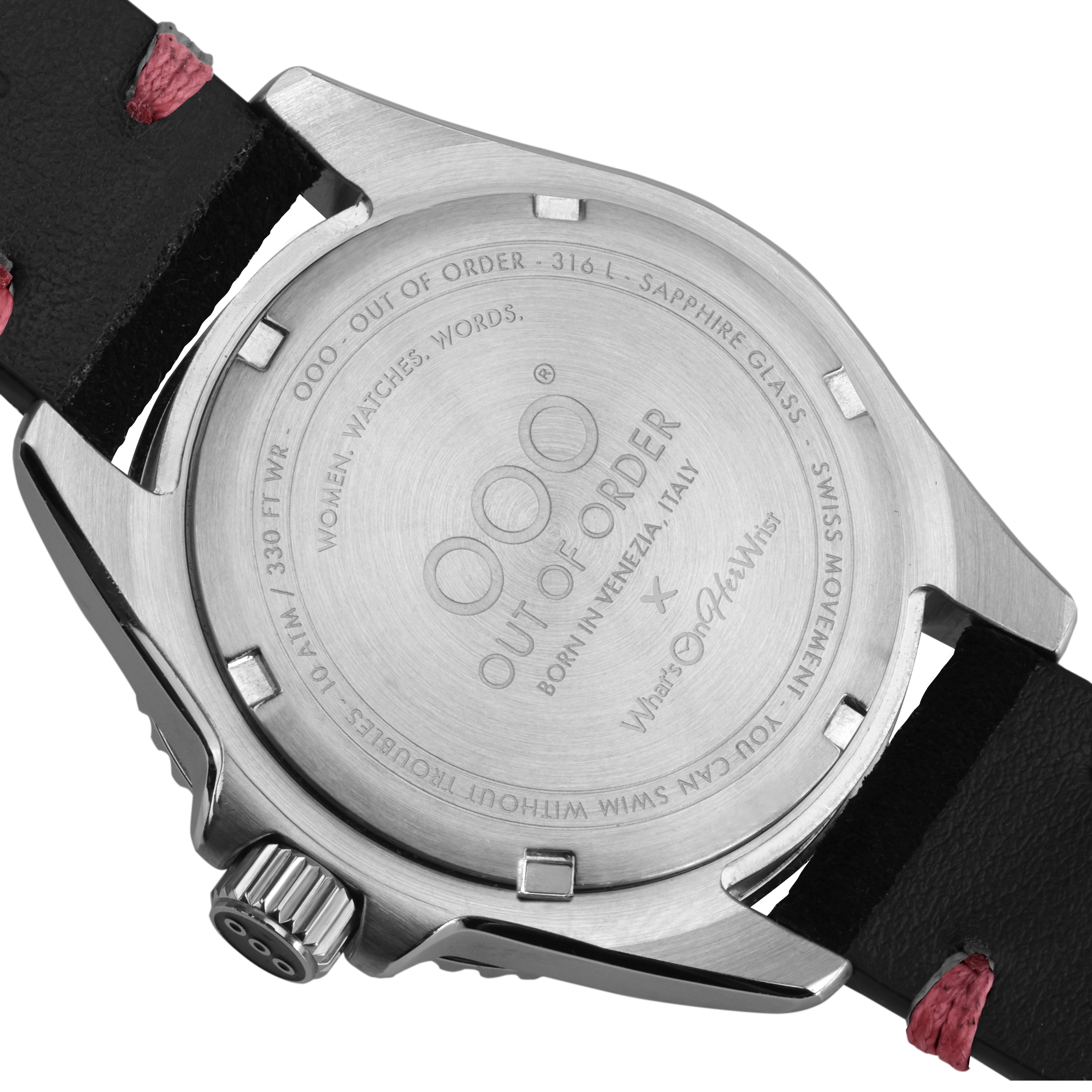 Out Of Order Casanova 10TH Anniversary orologio quarzo 38 mm nero